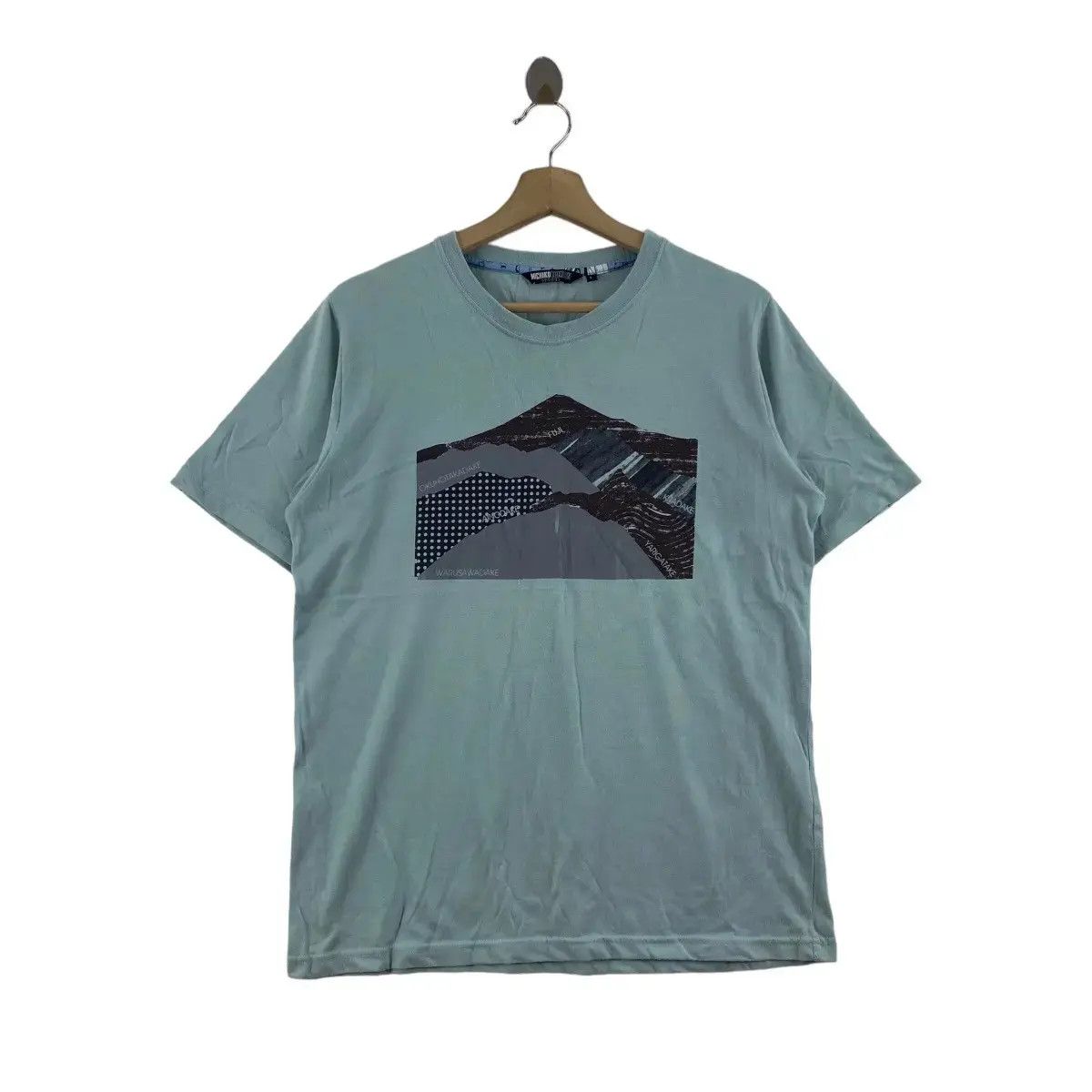 Vintage Vintage MICHIKO LONDON SPORTS Fuji Mountain Tee Shirt Top Size L / US 10 / IT 46 - 1 Thumbnail