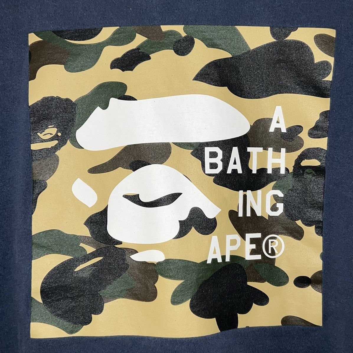 Bape 1st Camo Ape Face Tee Size US M / EU 48-50 / 2 - 5 Thumbnail