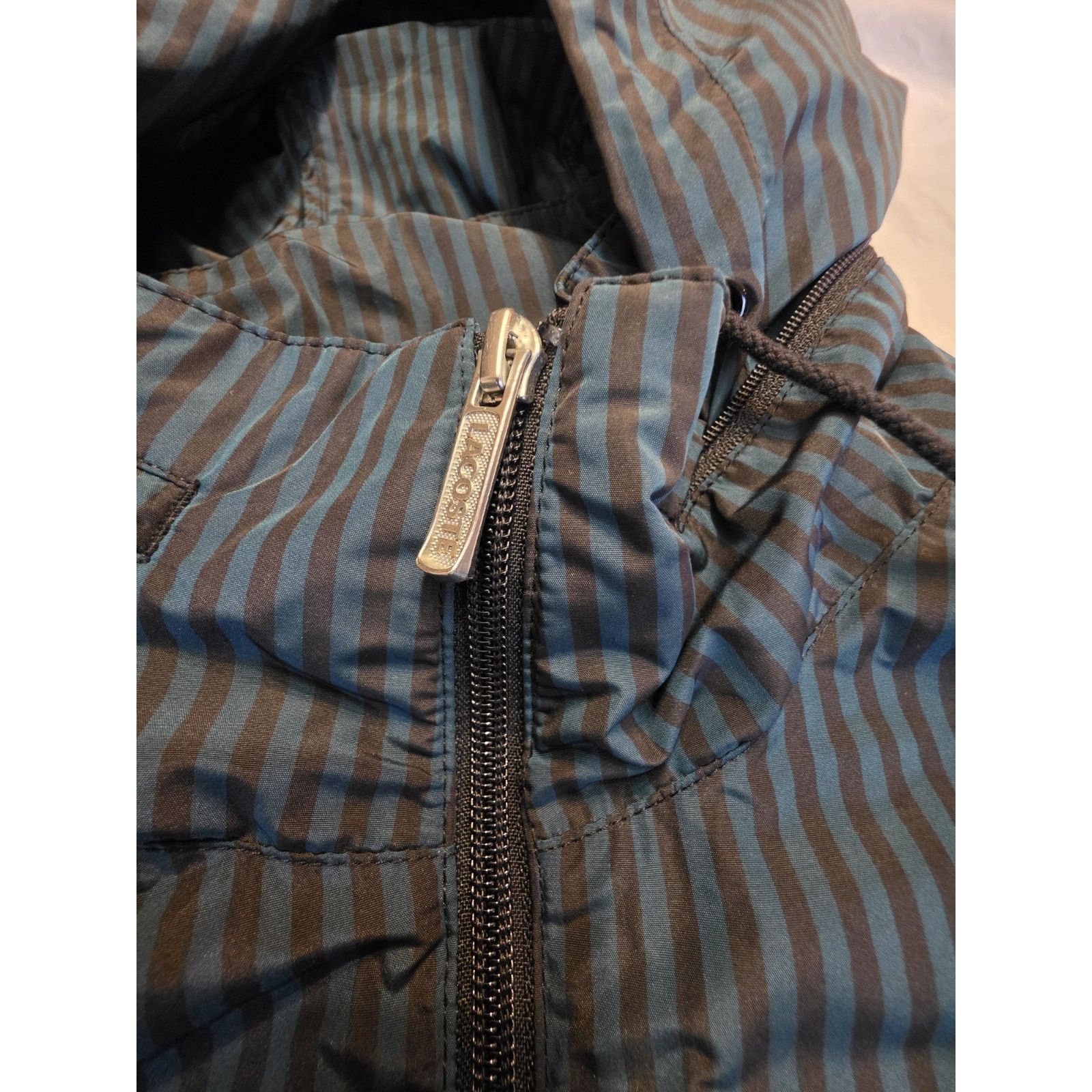 Lacoste Vintage Lacoste Live windbreaker jacket dark green Men's Size US L / EU 52-54 / 3 - 4 Thumbnail