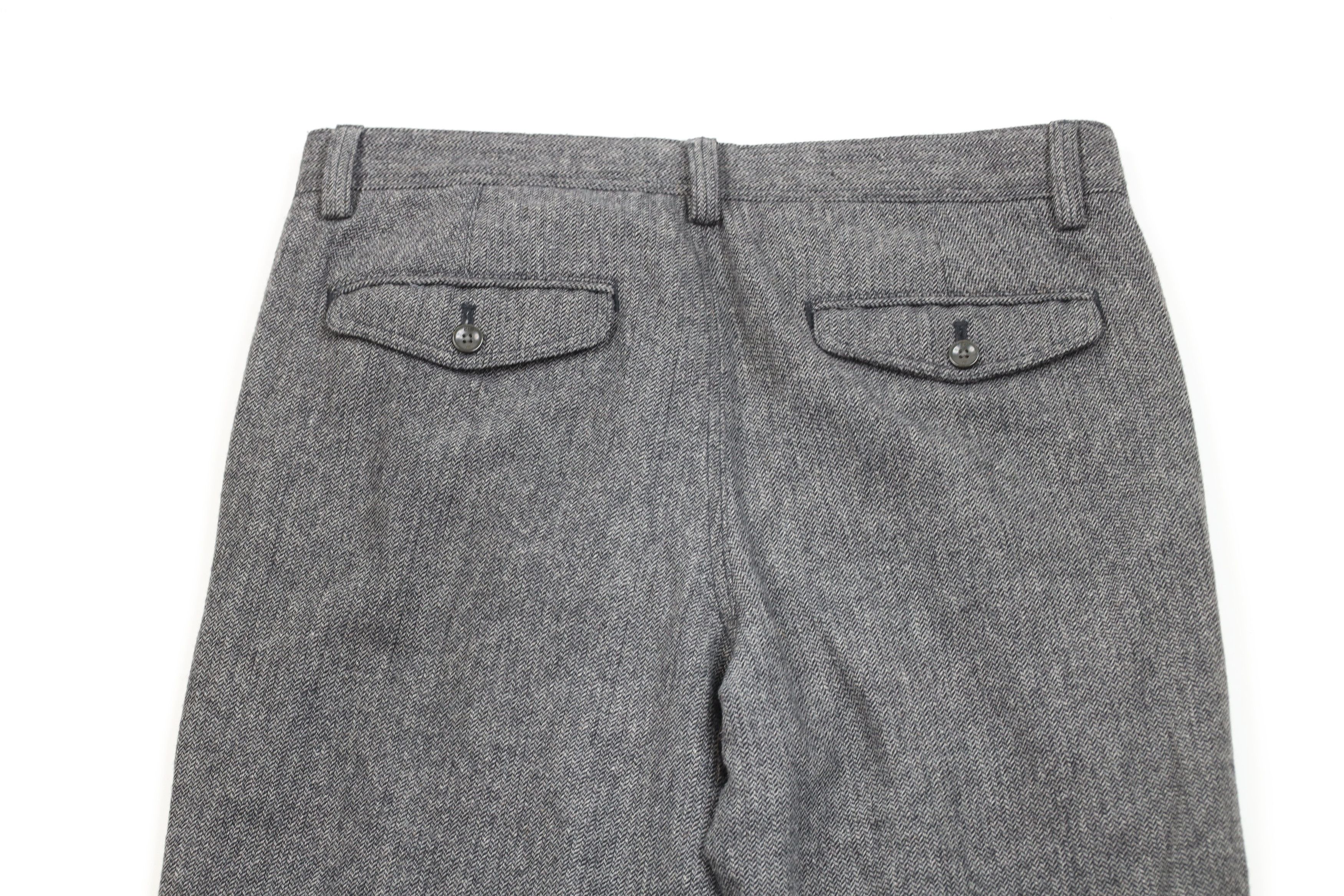 Banana Republic × Vintage Banana Republic Wool Blend Herringbone Aiden Fit Chino Pants Size US 33 - 11 Thumbnail