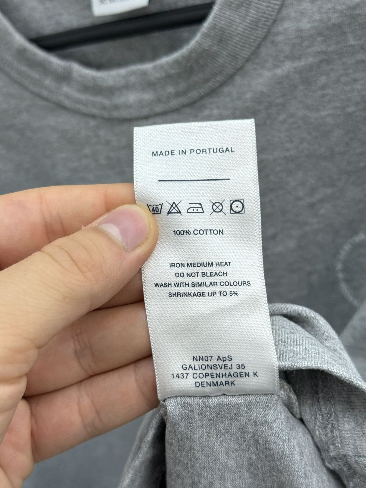 NN07 Nn07 No Nationality Baker Cotton Tee T-Shirt Size US M / EU 48-50 / 2 - 7 Thumbnail