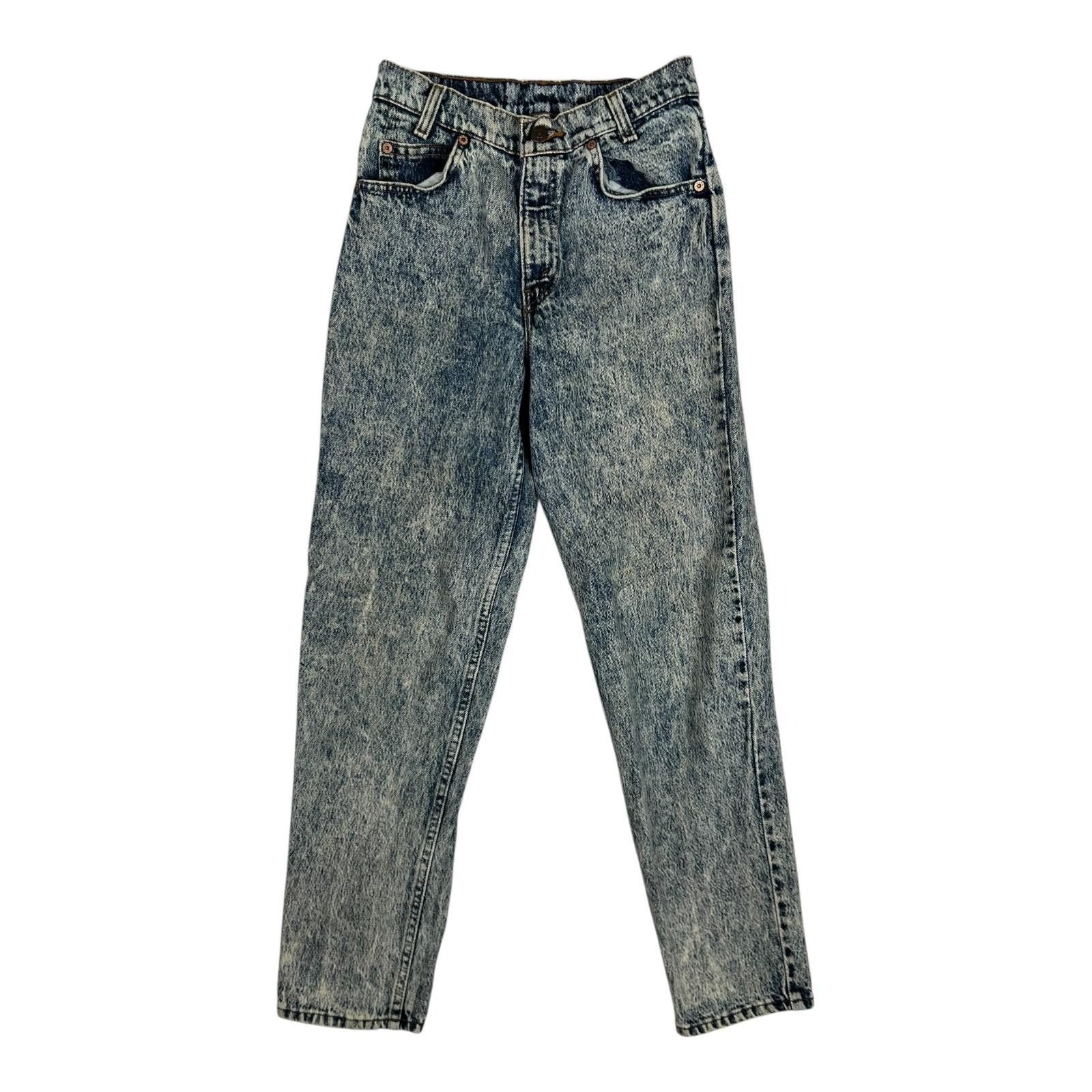 Levi's Vintage Levi's 551 Student Jeans Size 26x30 Blue Acid Wash T Size 26" / US 2 / IT 38 - 1 Thumbnail