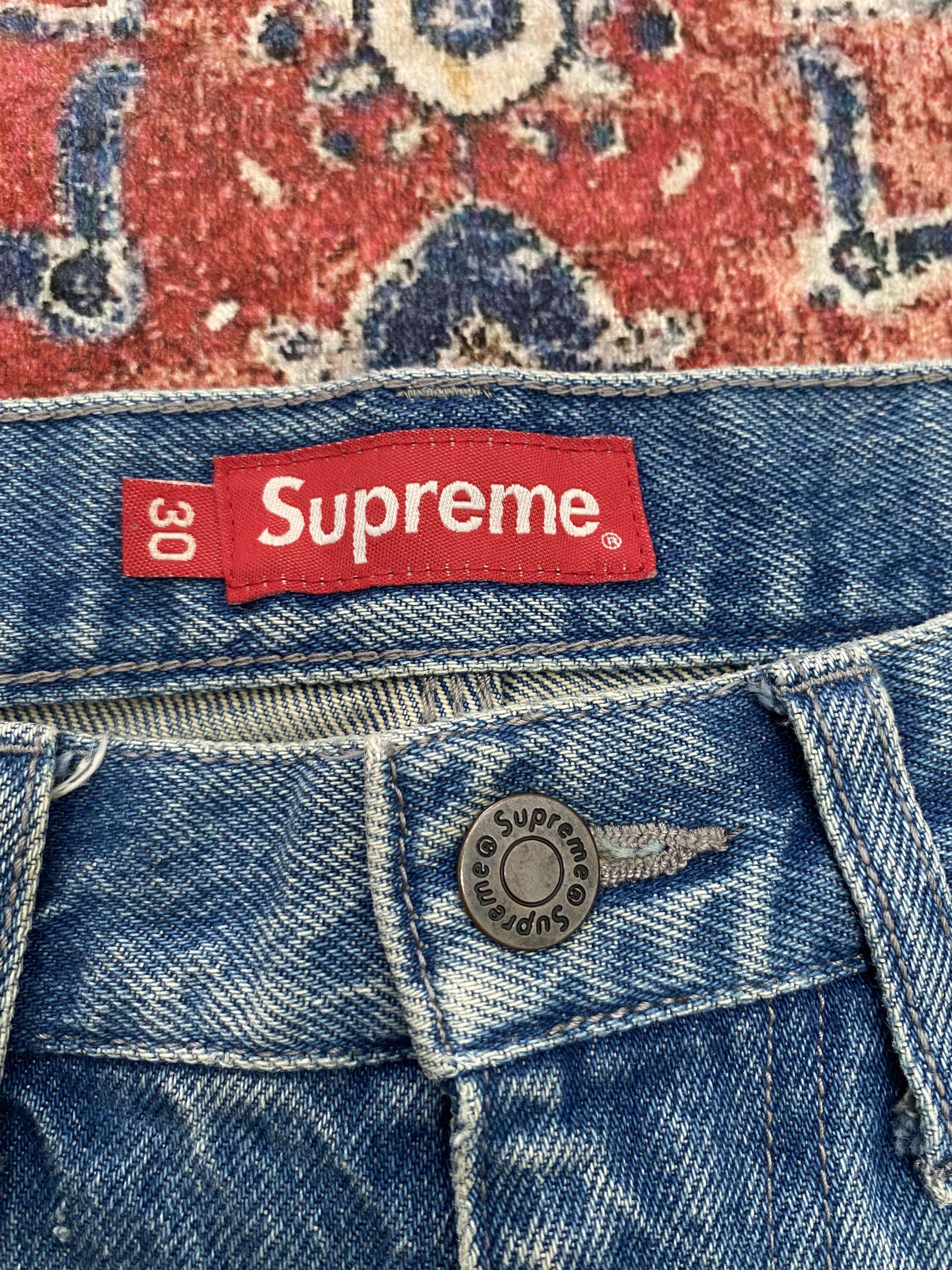 Supreme Supreme Handstyle Denim Painter Short Size US 30 / EU 46 - 3 Thumbnail