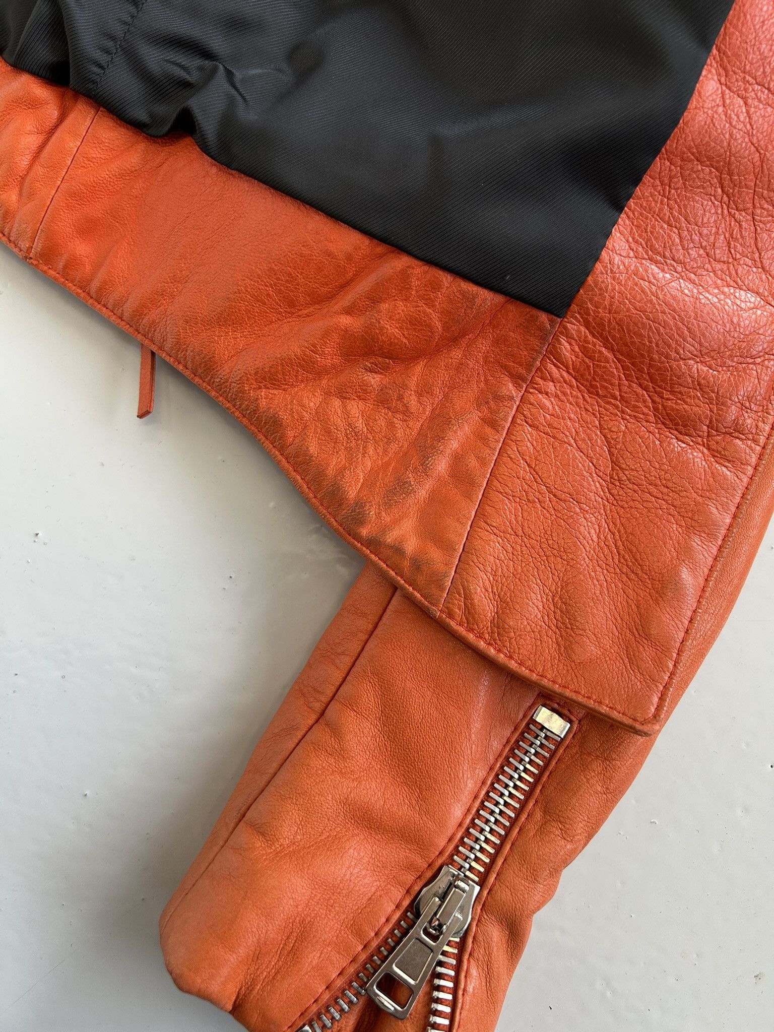 Balenciaga 2010 Balenciaga leather biker jacket Size XS / US 0-2 / IT 36-38 - 16 Thumbnail