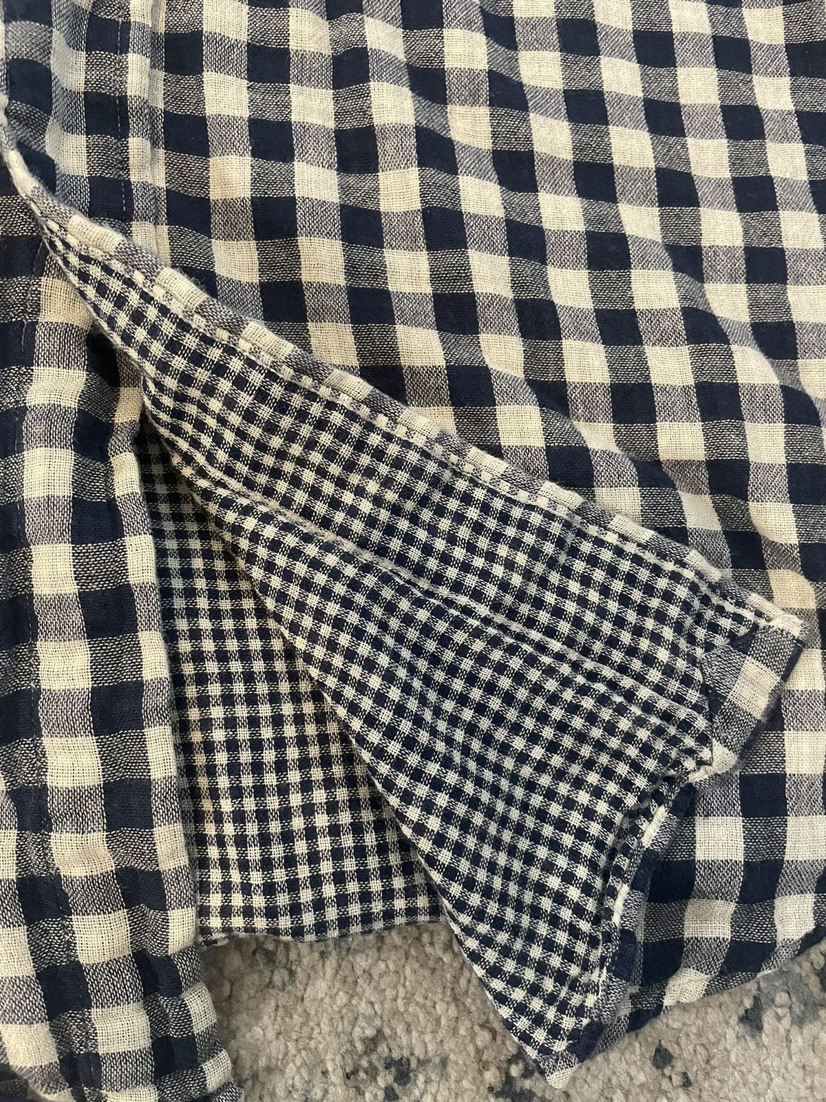Polo Ralph Lauren × Vintage Double Faced Check Print Patch Pocket Shirt Size US XL / EU 56 / 4 - 6 Thumbnail