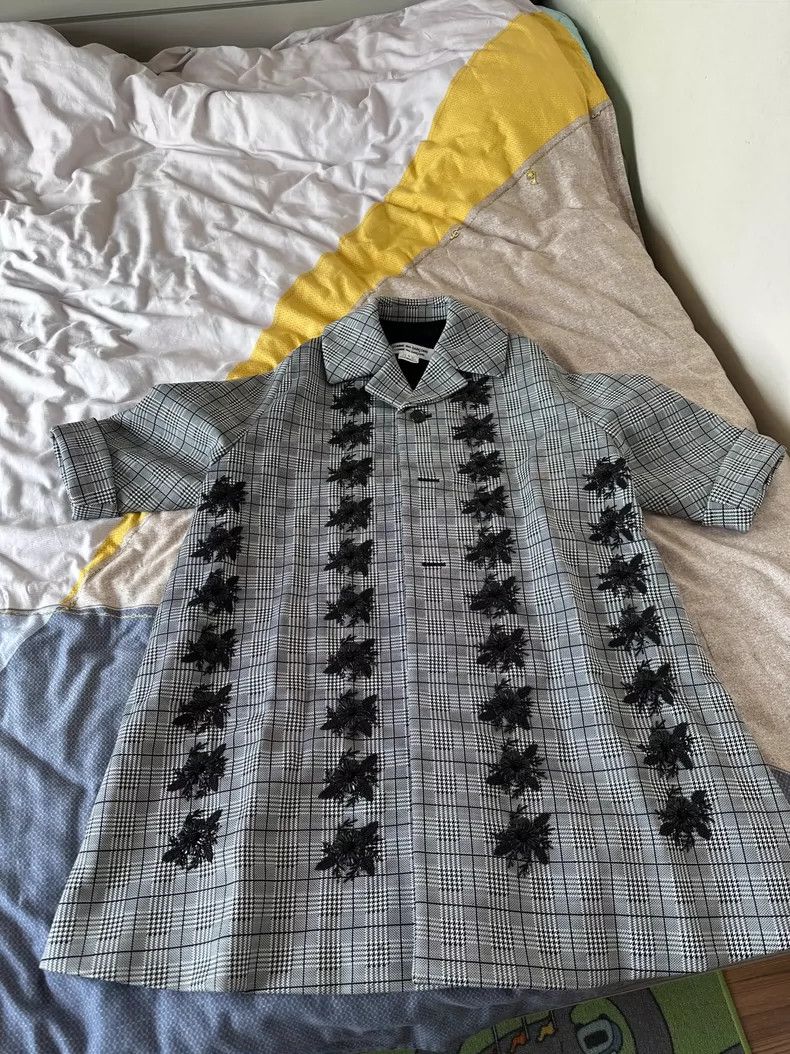 Comme des Garcons Comme Des Garcons Heavy Industry Embroidered Houndstooth C Size S / US 4 / IT 40 - 3 Thumbnail