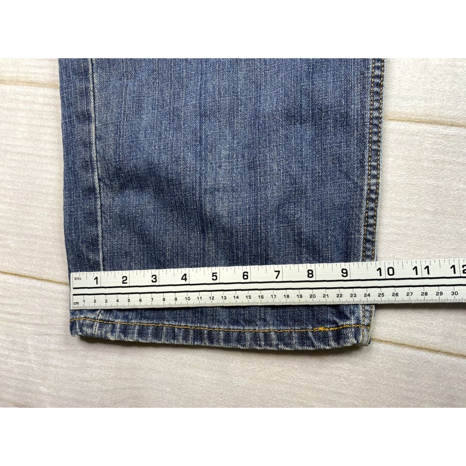 Levi's Levi's 559 Jeans Mens 44x30 Blue Denim Straight Fit Distressed Vintage No Size US 44 / EU 60 - 6 Thumbnail