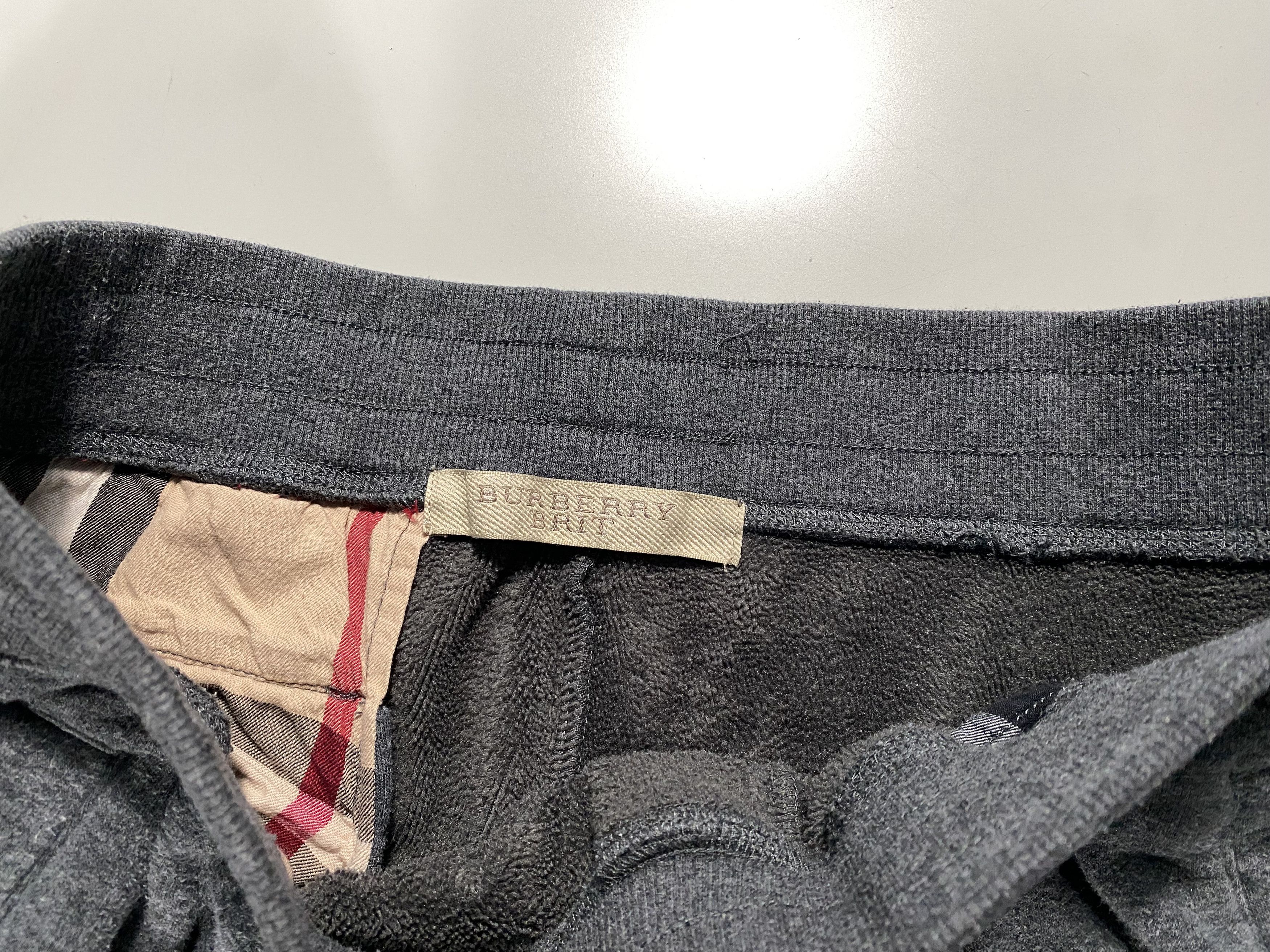 Burberry Vintage Burberry Brit Slim Fit Sweatpants Gray Size L Size US 34 / EU 50 - 4 Thumbnail