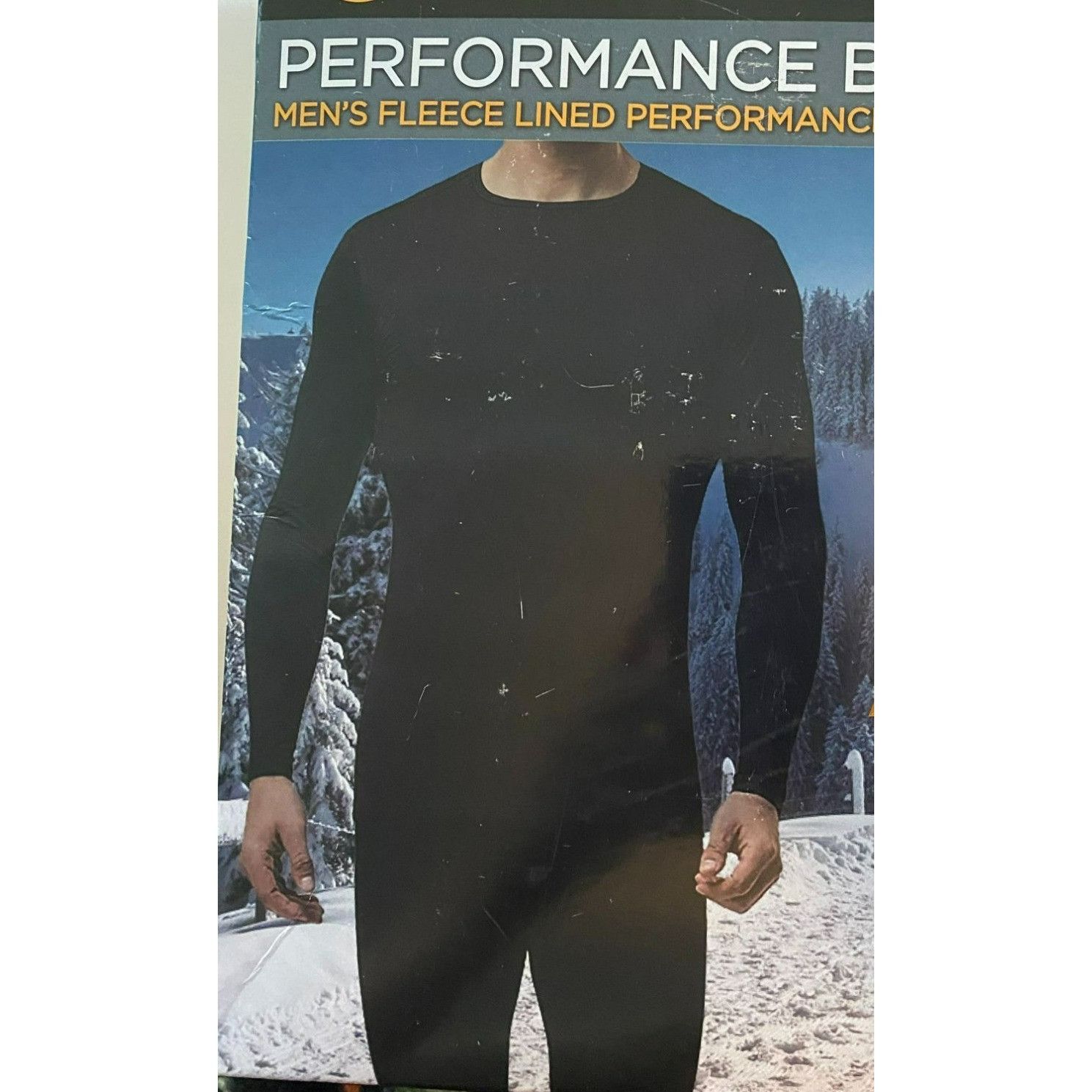 Body Glove Body Glove Mens Black XL Fleece-Lined Performance Baselayer Size US 41 - 4 Thumbnail