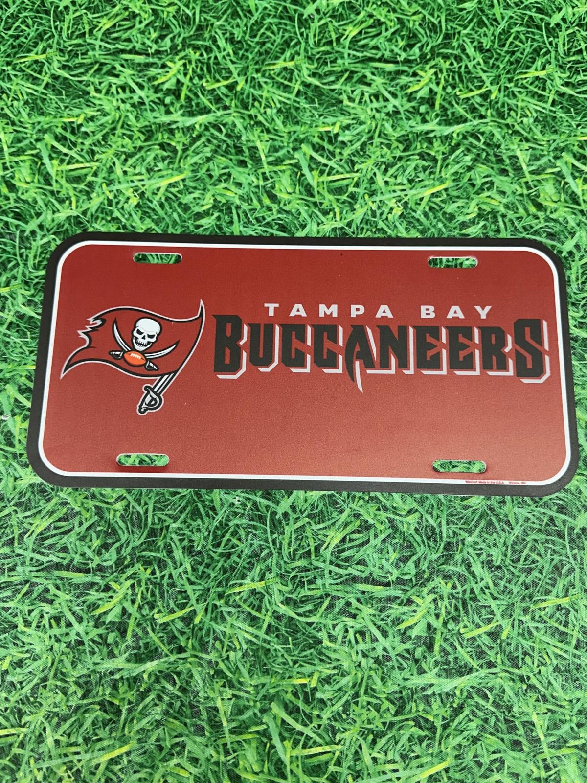 NFL Tampa Bay Buccaneers License Plate Plastic NFL NEW Size ONE SIZE - 1 Preview