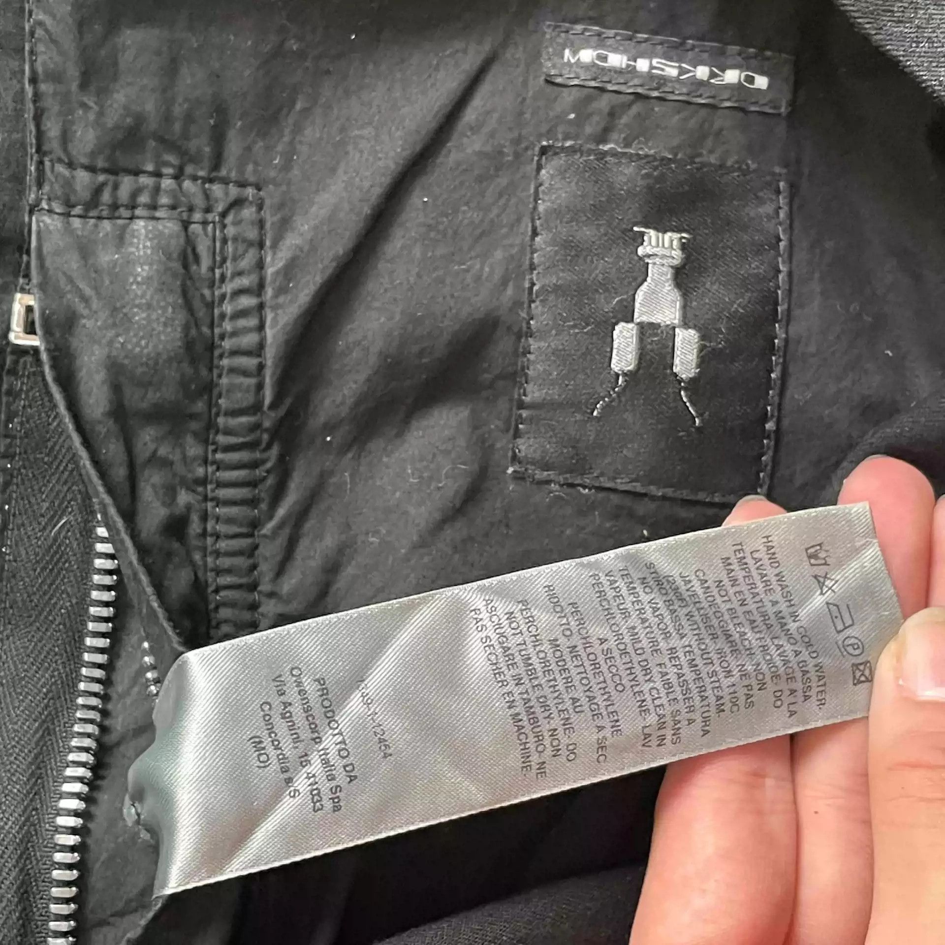 Rick Owens Rick owens waxed denim jacket-2505 Size US M / EU 48-50 / 2 - 2 Thumbnail