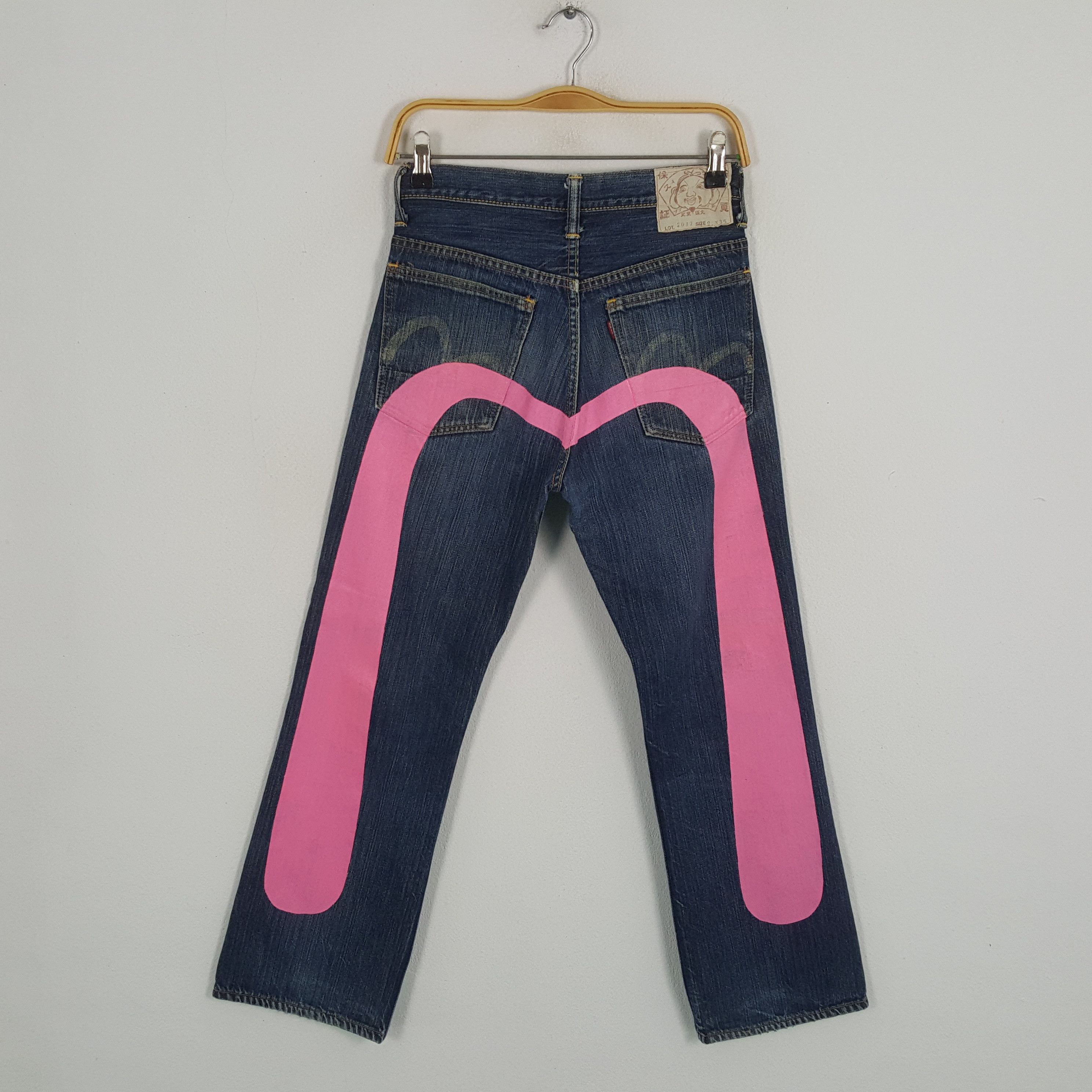 Vintage EVISU Japanese Brand Daicock Custom Style Jean