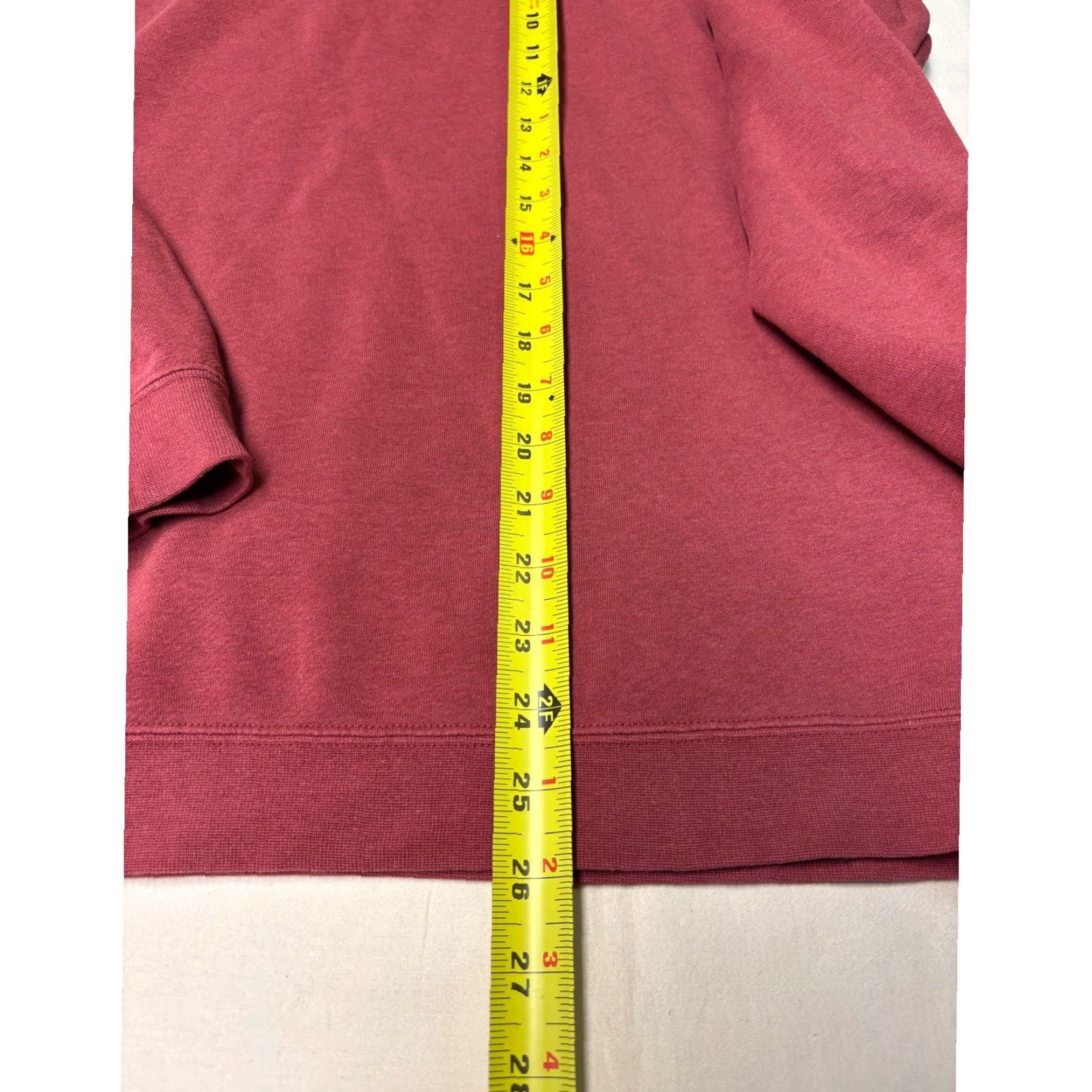 Nike Nike Hoodie Shirt Men XL Red Pullover Sweatshirt Pockets Hooded Logo Nike Sportswear 80s? (no) Size US XL / EU 56 / 4 - 5 Thumbnail