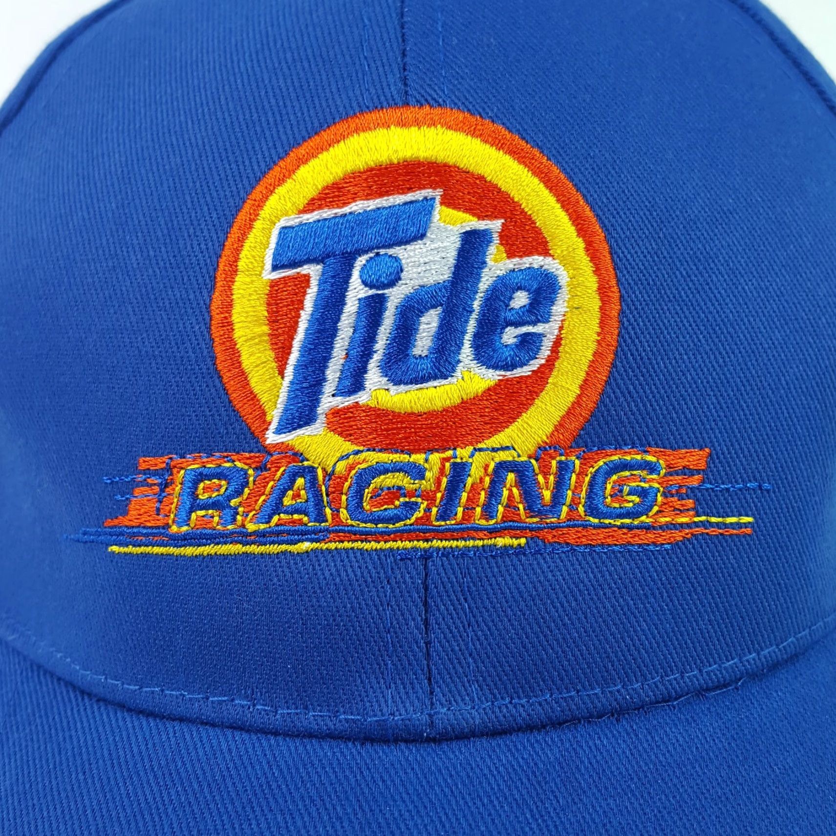 NASCAR VINTAGE Tide Racing NASCAR Snapback Adjustable Twill Blue Hat Baseball Cap Size ONE SIZE - 2 Thumbnail