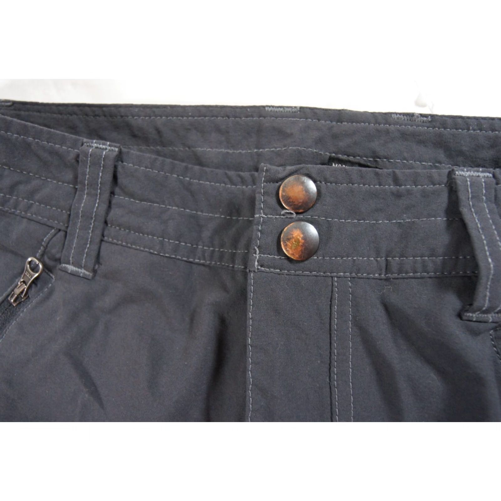 Vintage Kuhl Women's Cargo Pants Size 4 Gray Lightweight Stretch Outdoor Hiking Regular Fit Size 27" / US 4 / IT 40 - 5 Thumbnail