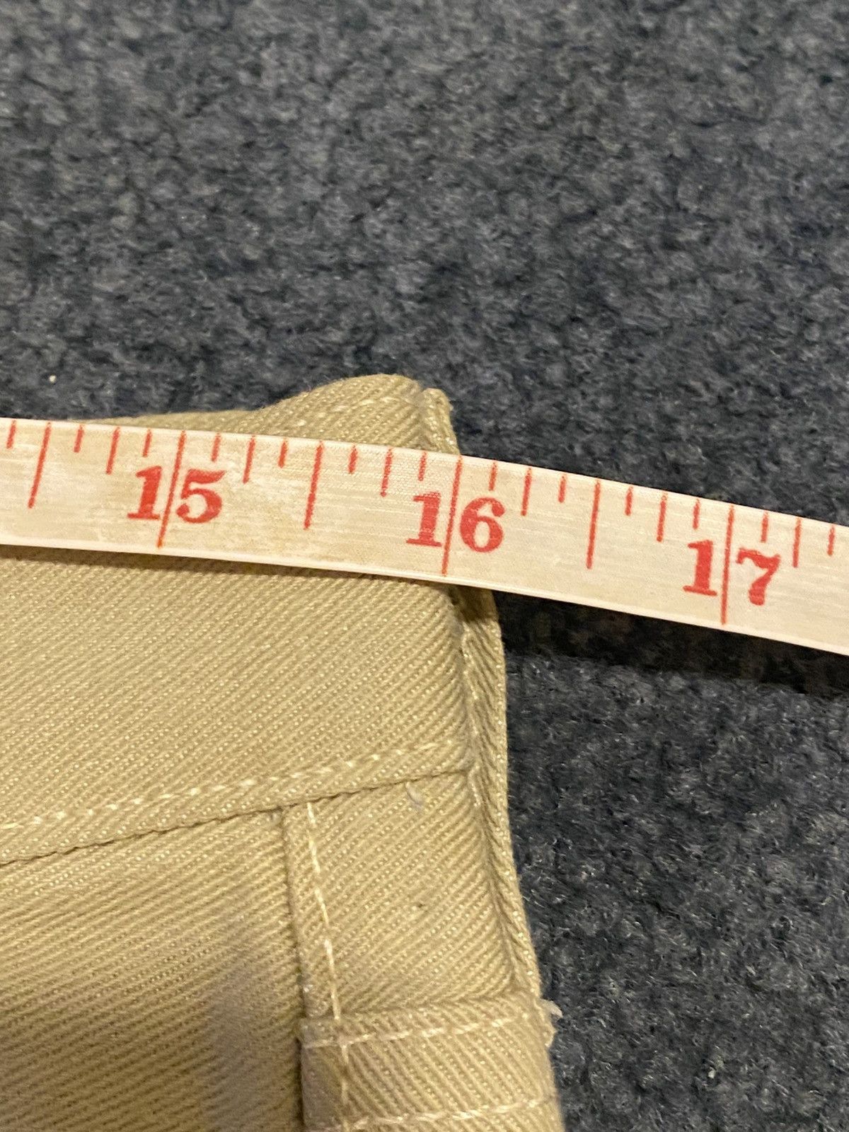 Simon Miller SIMON MILLER KHAKI SELVEDGE DENIM JEANS Size US 31 - 8 Thumbnail