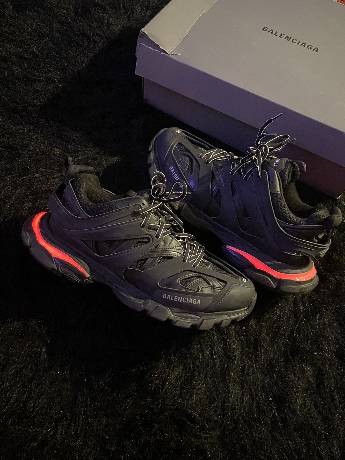 Balenciaga Balenciaga Track LED Black Size US 12 / EU 45 - 1 Thumbnail