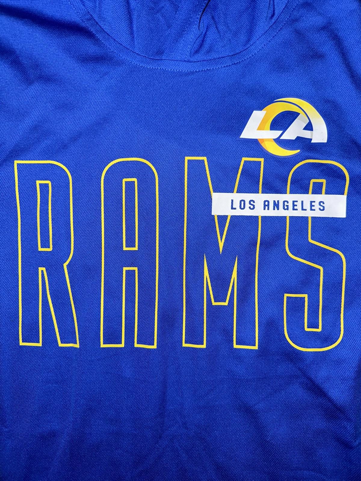 Nike Nike Men’s Los Angeles Rams Lightweight Performance Hooded Long Sleeve Shirt Size US M / EU 48-50 / 2 - 2 Thumbnail