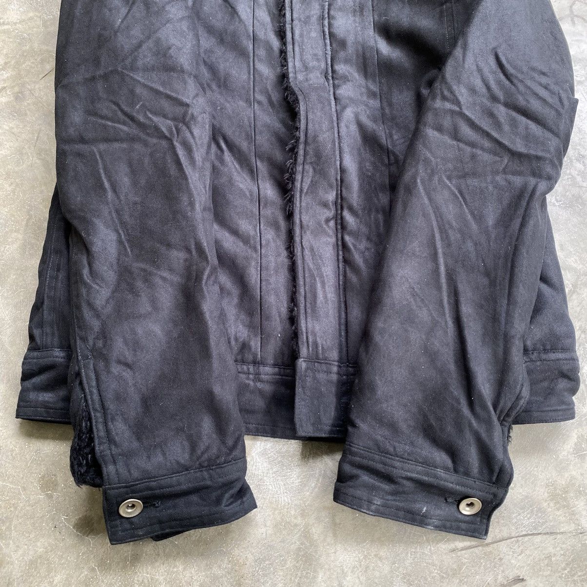If Six Was Nine 2000s Paranoid Vkei Style Trim Fur Riri Zipper Jacket Size US S / EU 44-46 / 1 - 5 Thumbnail