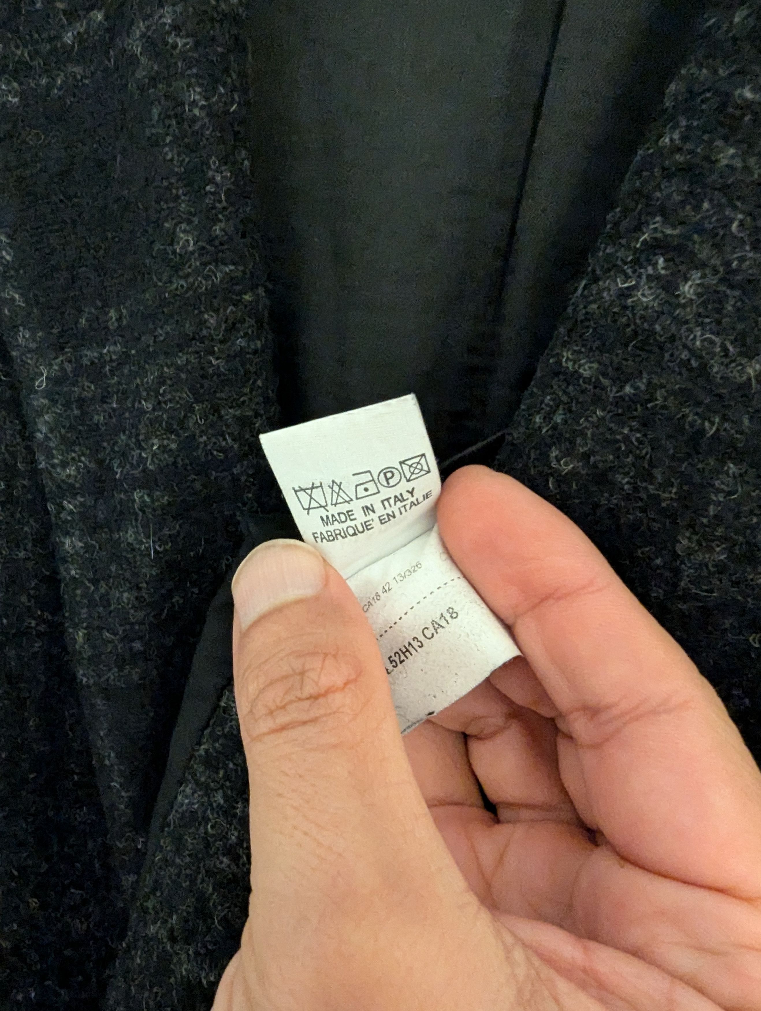 Trussardi Wool blend casual blazer Size 48R - 5 Thumbnail