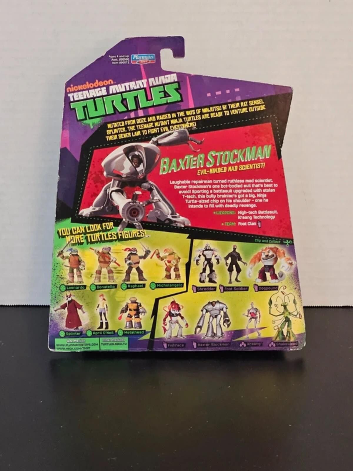 Nickelodeon Teenage Mutant Ninja Turtles Baxter Stockman Figure Size ONE SIZE - 2 Thumbnail