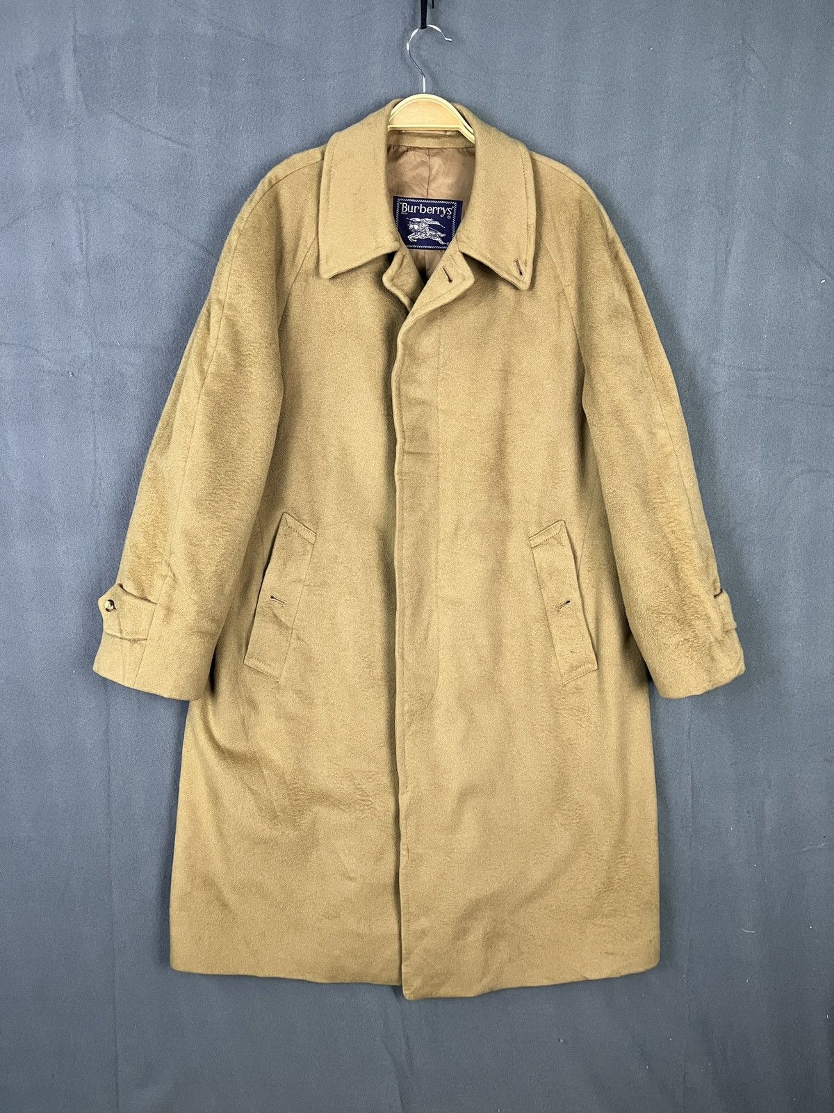 Burberry × Burberry Prorsum VINTAGE BURBERRY NEW WOOL 100% LONG COAT Size US M / EU 48-50 / 2 - 1 Thumbnail