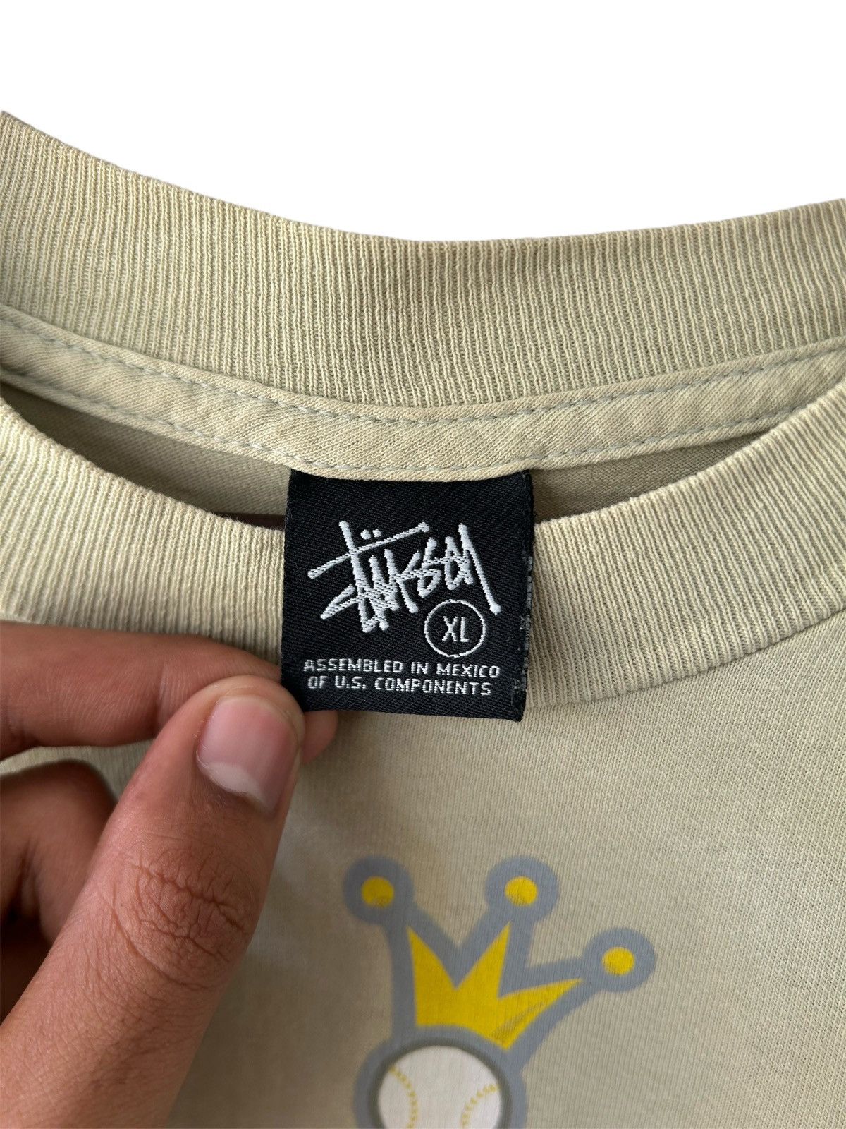 Stussy Vintage 2000s Stussy Center Design Skate Tee Size US XL / EU 56 / 4 - 3 Thumbnail