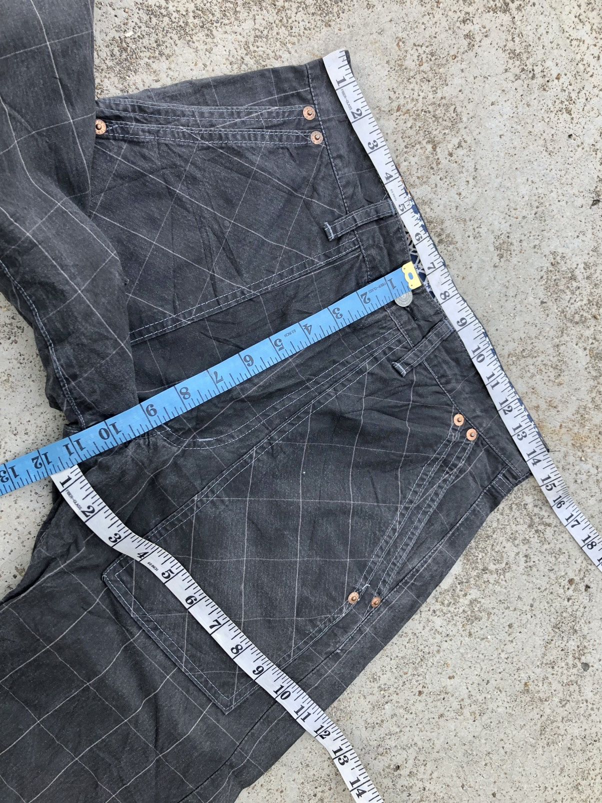 Designer × Japanese Brand HIROMICHI NAKANO FADED BLACK 3 QUARTER PANT Size US 28 / EU 44 - 6 Thumbnail