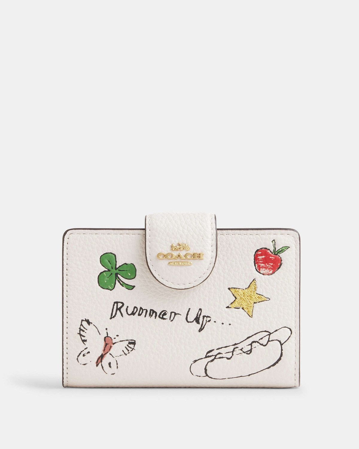 Coach NWT Coach Medium Corner Zip Wallet With Sketch Print Size ONE SIZE - 5 Thumbnail