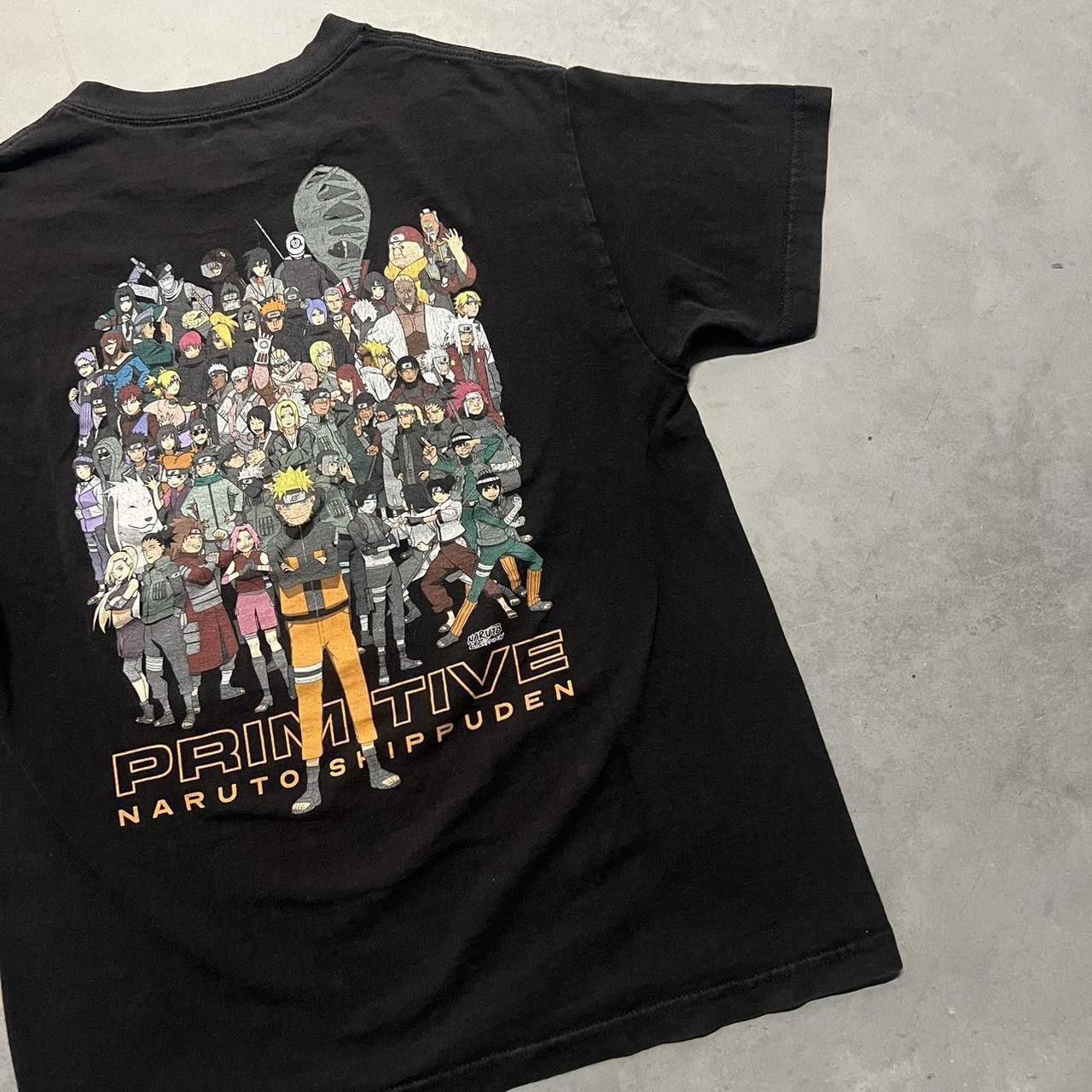 Vintage Crazy Vintage Y2K/2000s 2007 Primitive Naruto Shippuden All Characters Fan Essential Graphic Tee! Size US M / EU 48-50 / 2 - 3 Thumbnail