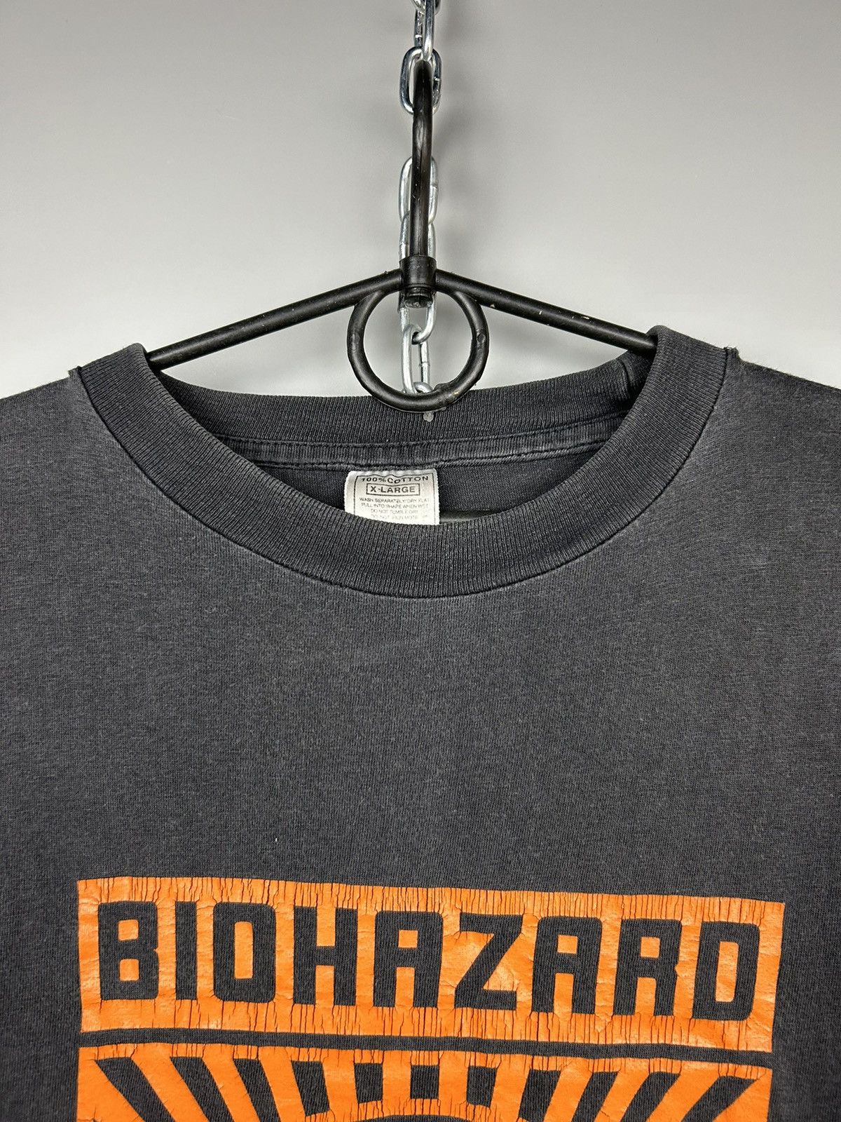 Band Tees × Vintage Vintage Biohazard Band T Shirt Tour 90s Size US XL / EU 56 / 4 - 5 Thumbnail