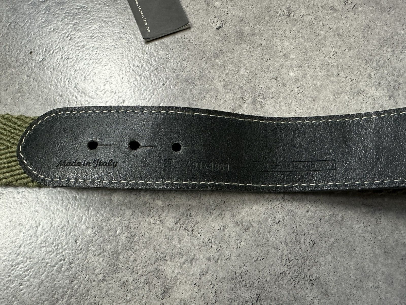 Stone Island Stone island SI belt mens size 38 95 Size 38 - 2 Thumbnail