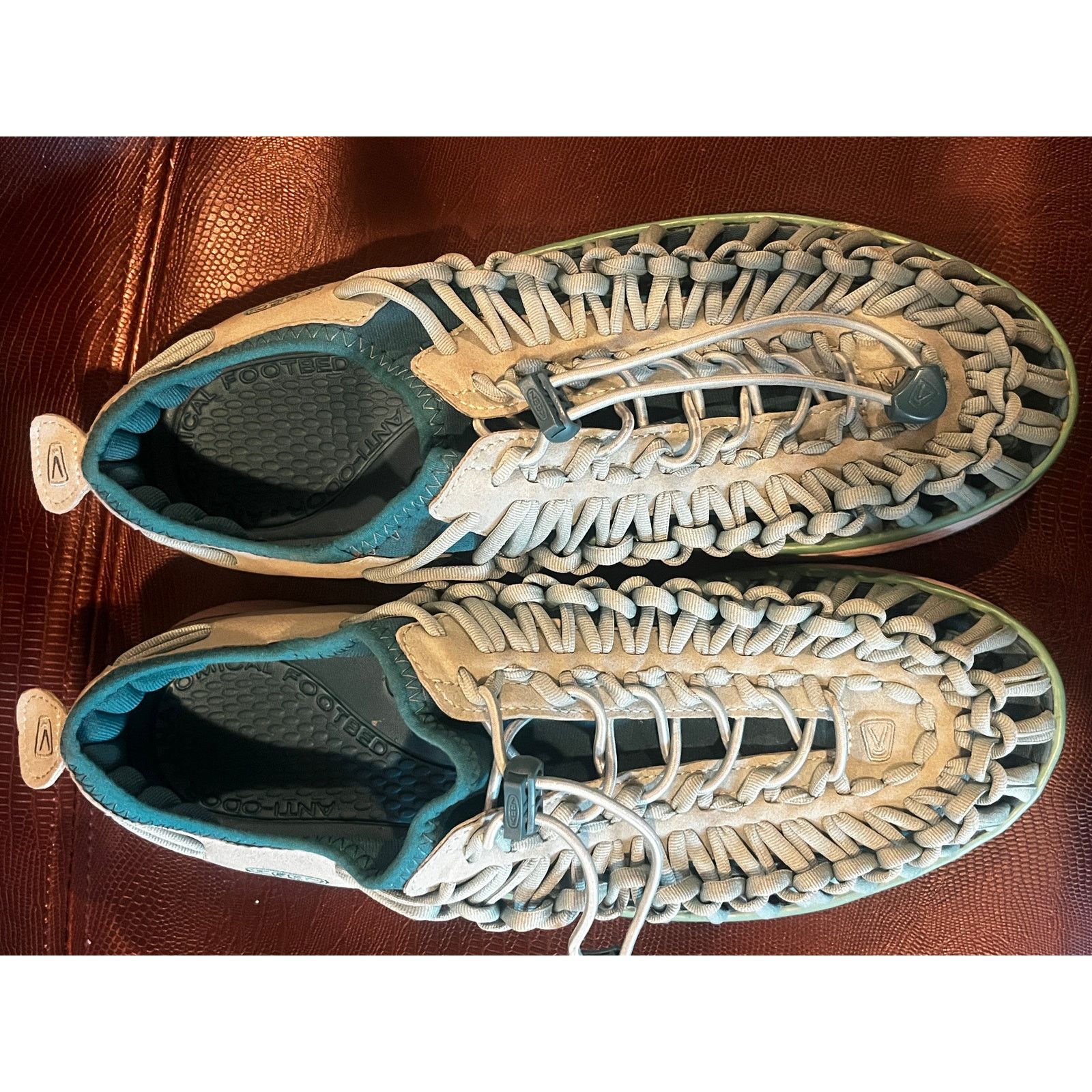 KEEN KEEN Uneek O2 Corded Stretch Sport Sandals Green Women's 10 Size US 10 / IT 40 - 5 Thumbnail