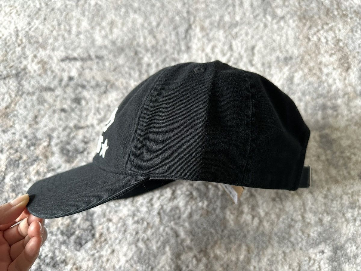 Stussy STUSSY LOW PROFILE ATHLETICS STRAPBACK BLACK CAP (SS25) Size ONE SIZE - 10 Thumbnail