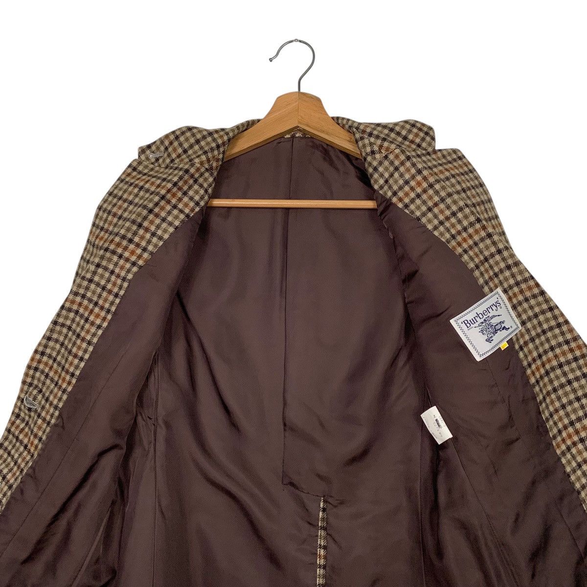 Burberry Burberry Checkered Wool Jacket Size S / US 4 / IT 40 - 12 Thumbnail