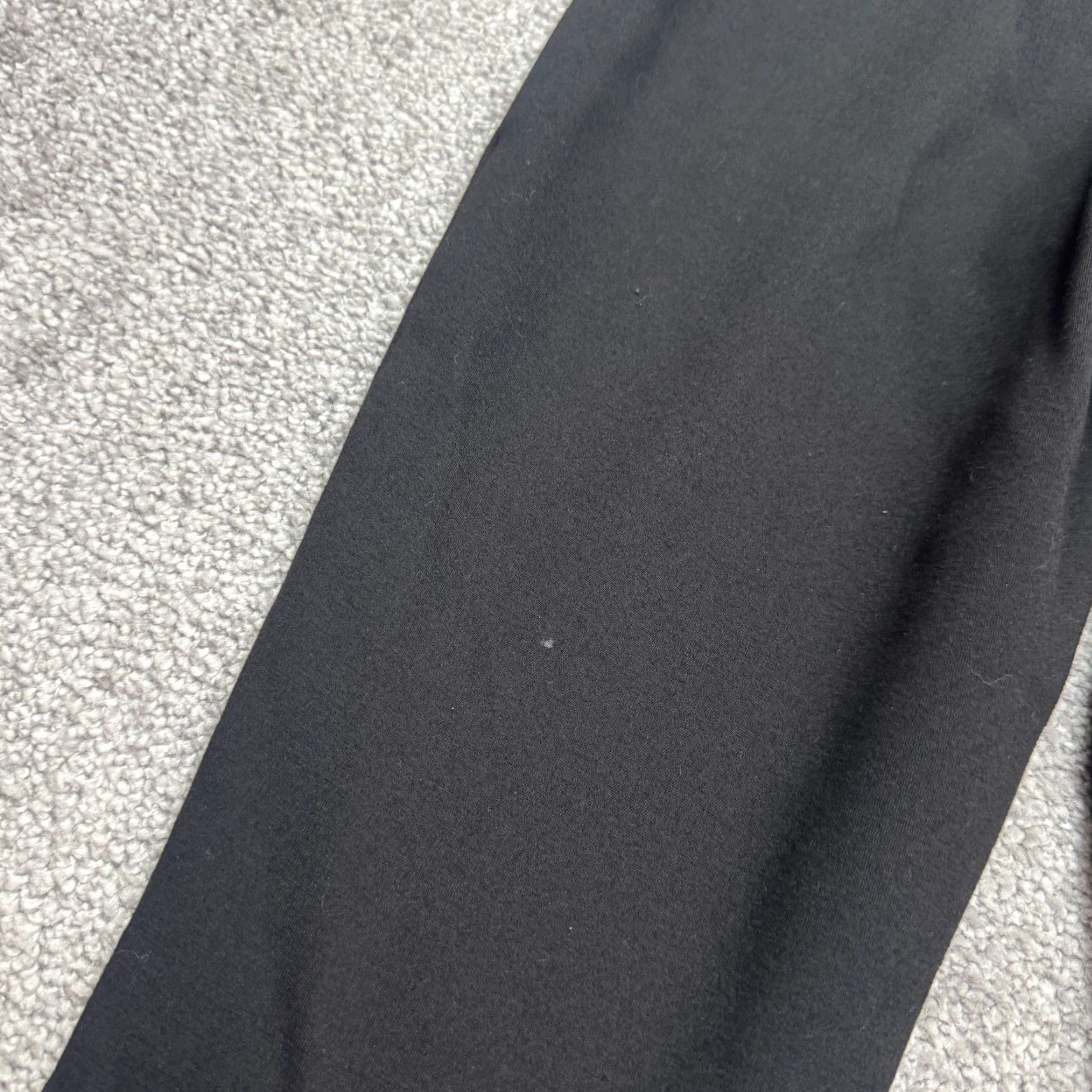 Vintage Three Dots Ponte Crop Ankle Leggings Womens Medium Black High Rise Stretch 26x25 Size 32" / US 10 / IT 46 - 4 Thumbnail