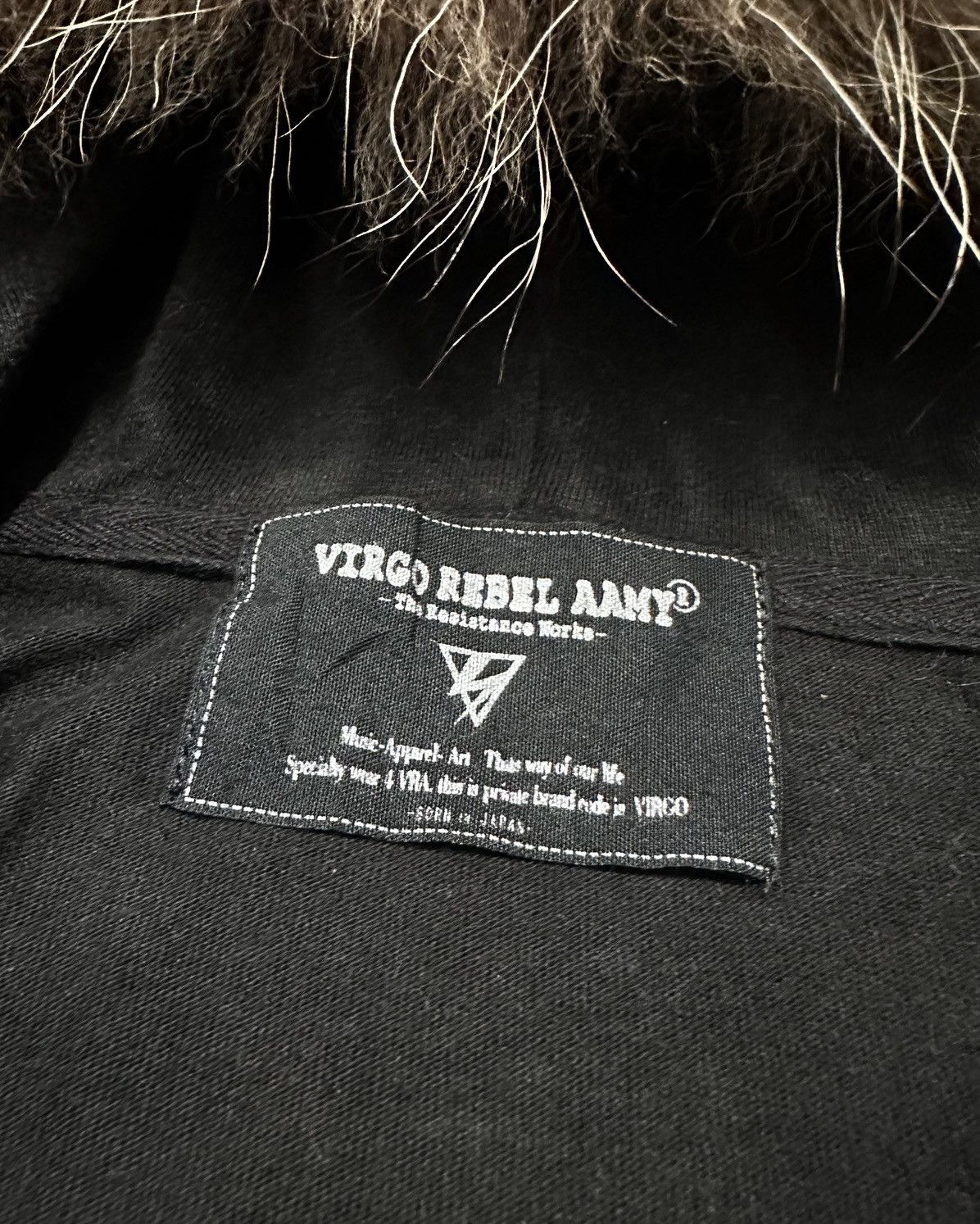 Japanese Brand Japanese Virgo Rebel Aamy Fur Hoodie Ifsixwasnine Lgb Style Size US XS / EU 42 / 0 - 6 Thumbnail
