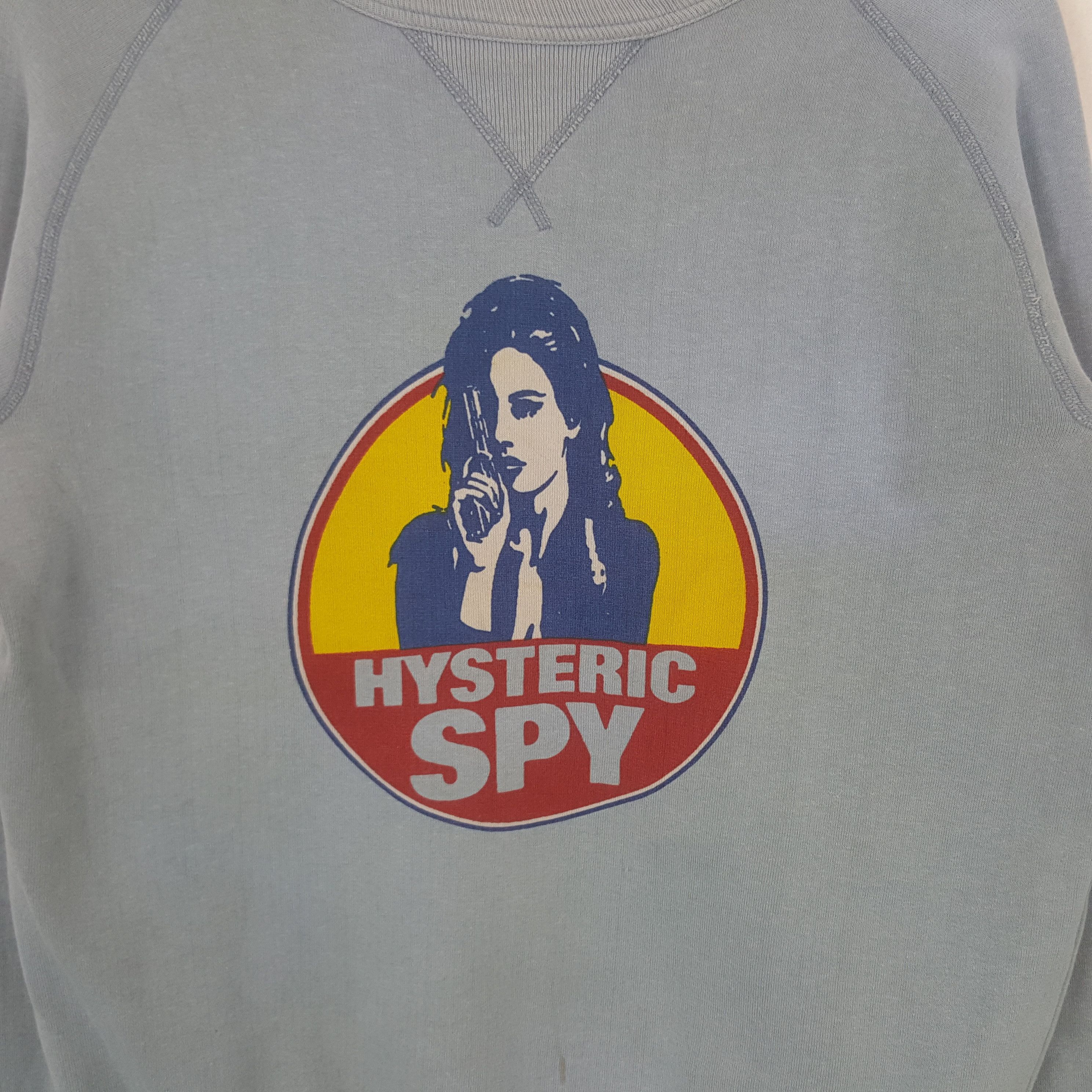 Hysteric Glamour Vintage Hysteric Glamour SPY Japanese Brand Sweatshirt RR20 Size US S / EU 44-46 / 1 - 2 Thumbnail