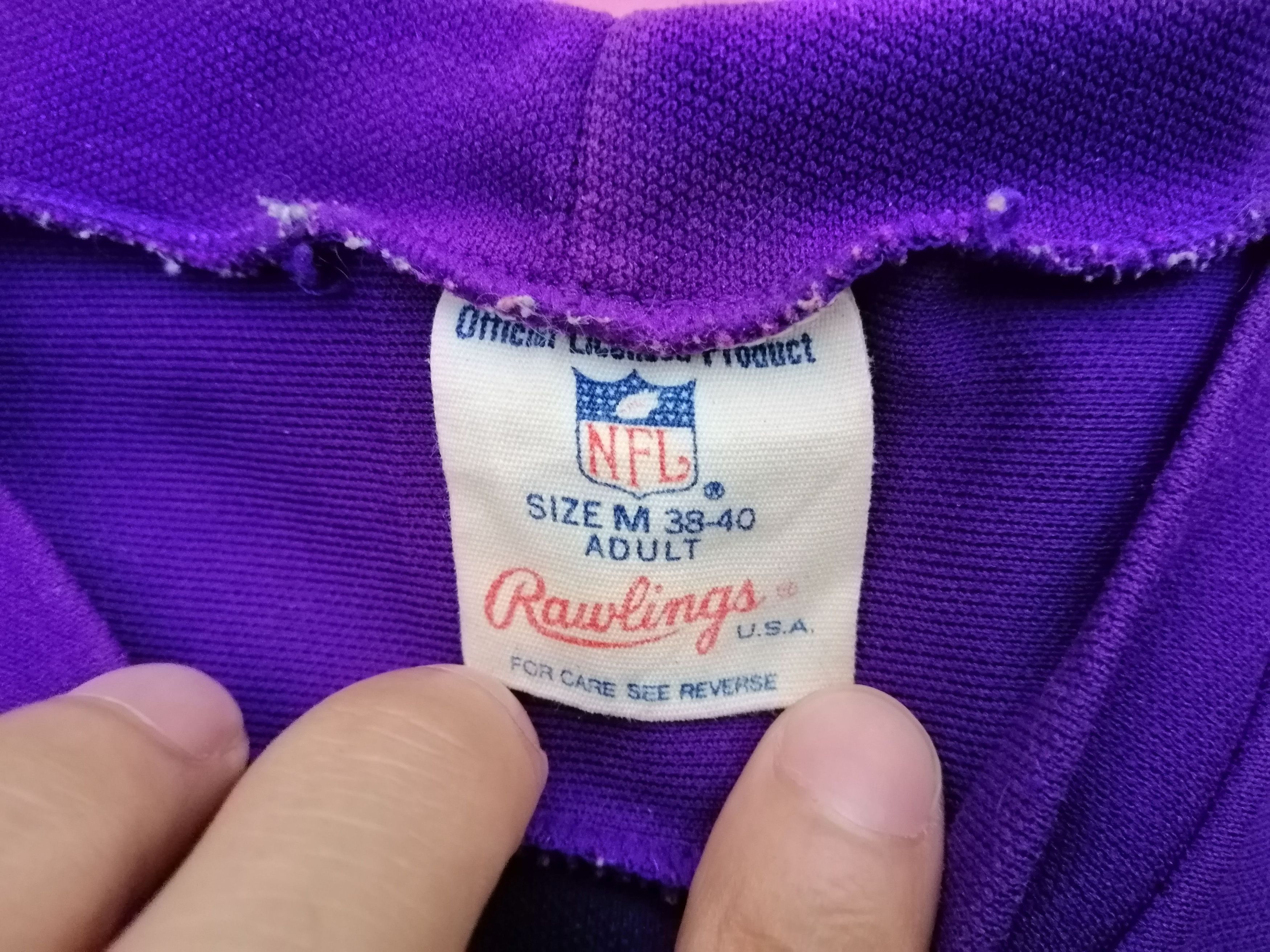 Other 70s Chuck Foreman #44 Minnesota Vikings NFL Jersey USA Size US M / EU 48-50 / 2 - 3 Thumbnail