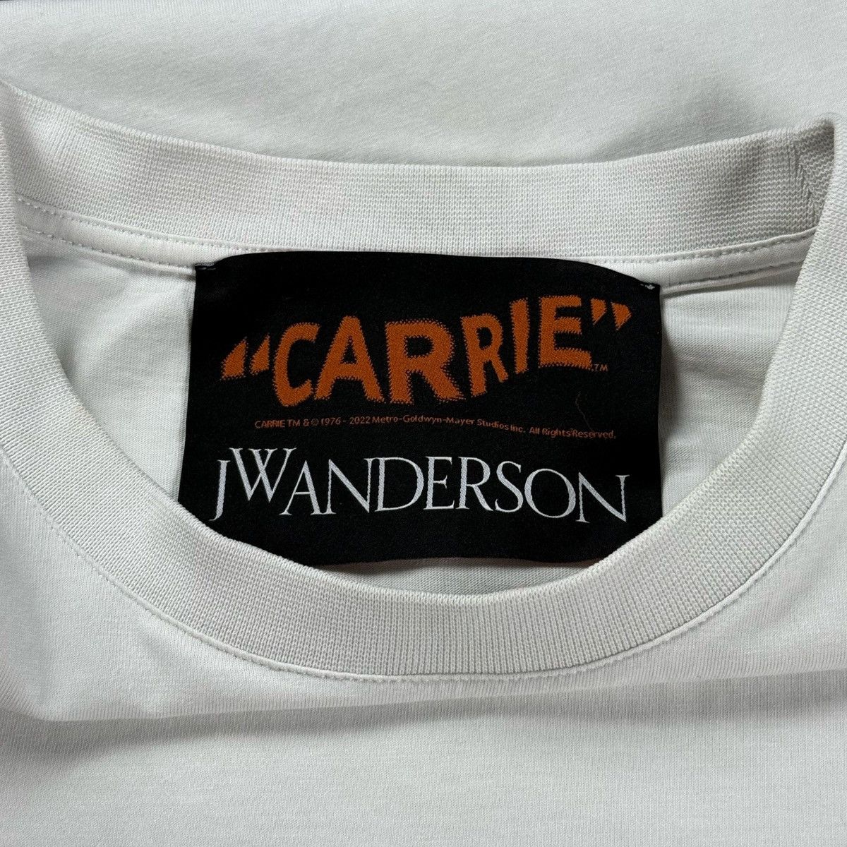 JW Anderson JW Anderson x Carrie Logo T-Shirt Size US L / EU 52-54 / 3 - 3 Thumbnail
