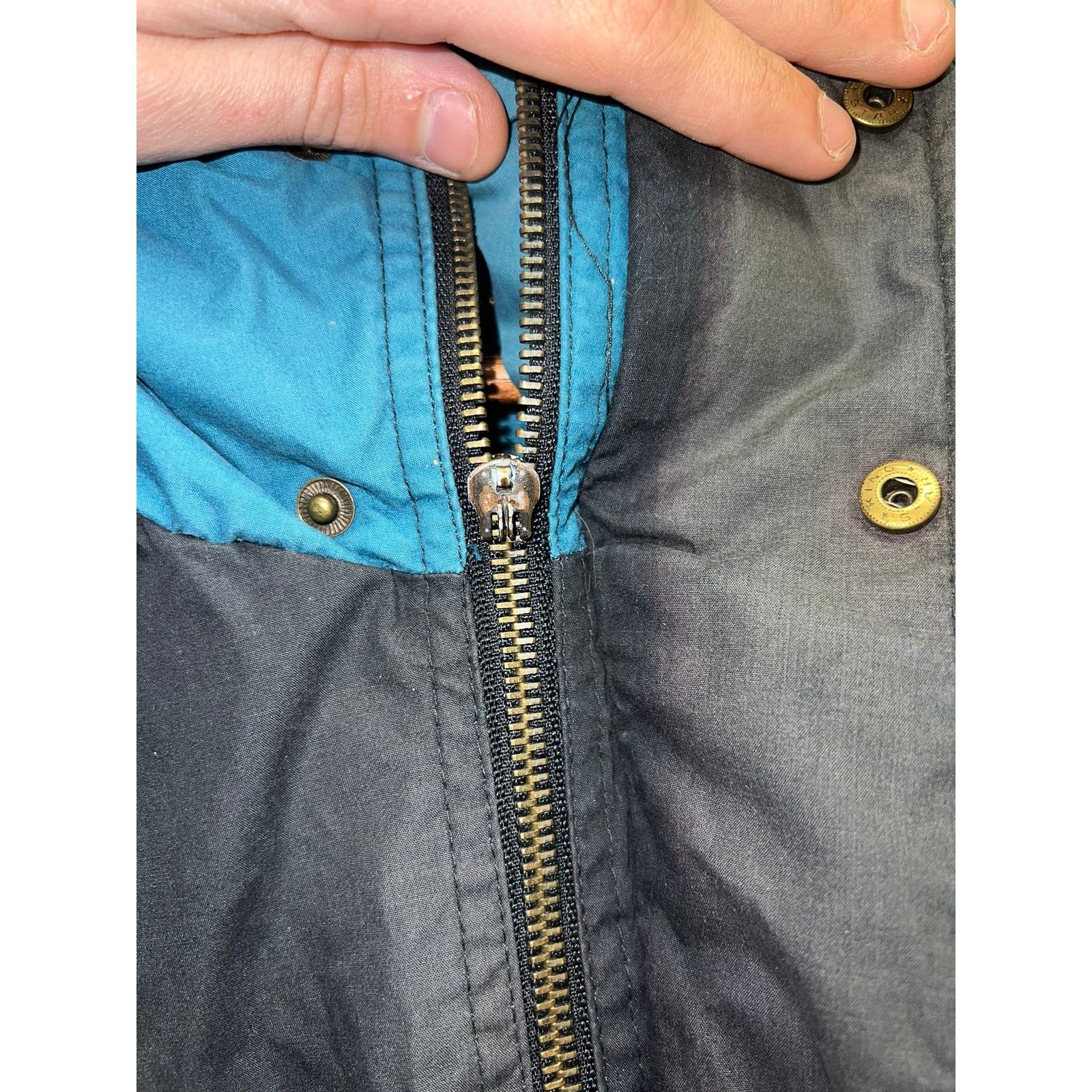 GROUNDZERO Y2K Zero Proof Ski Skiwear Black Blue Jacket L Large 2000s Size US L / EU 52-54 / 3 - 8 Thumbnail