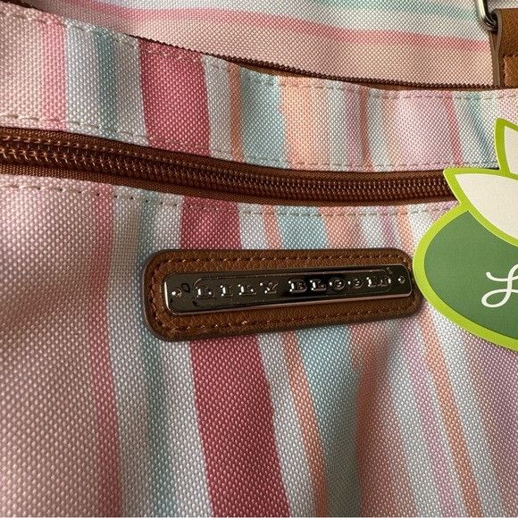 Other NWT LILY BLOOM KELSEY TOTE BAG PAINTED STRIPE Size ONE SIZE - 3 Thumbnail