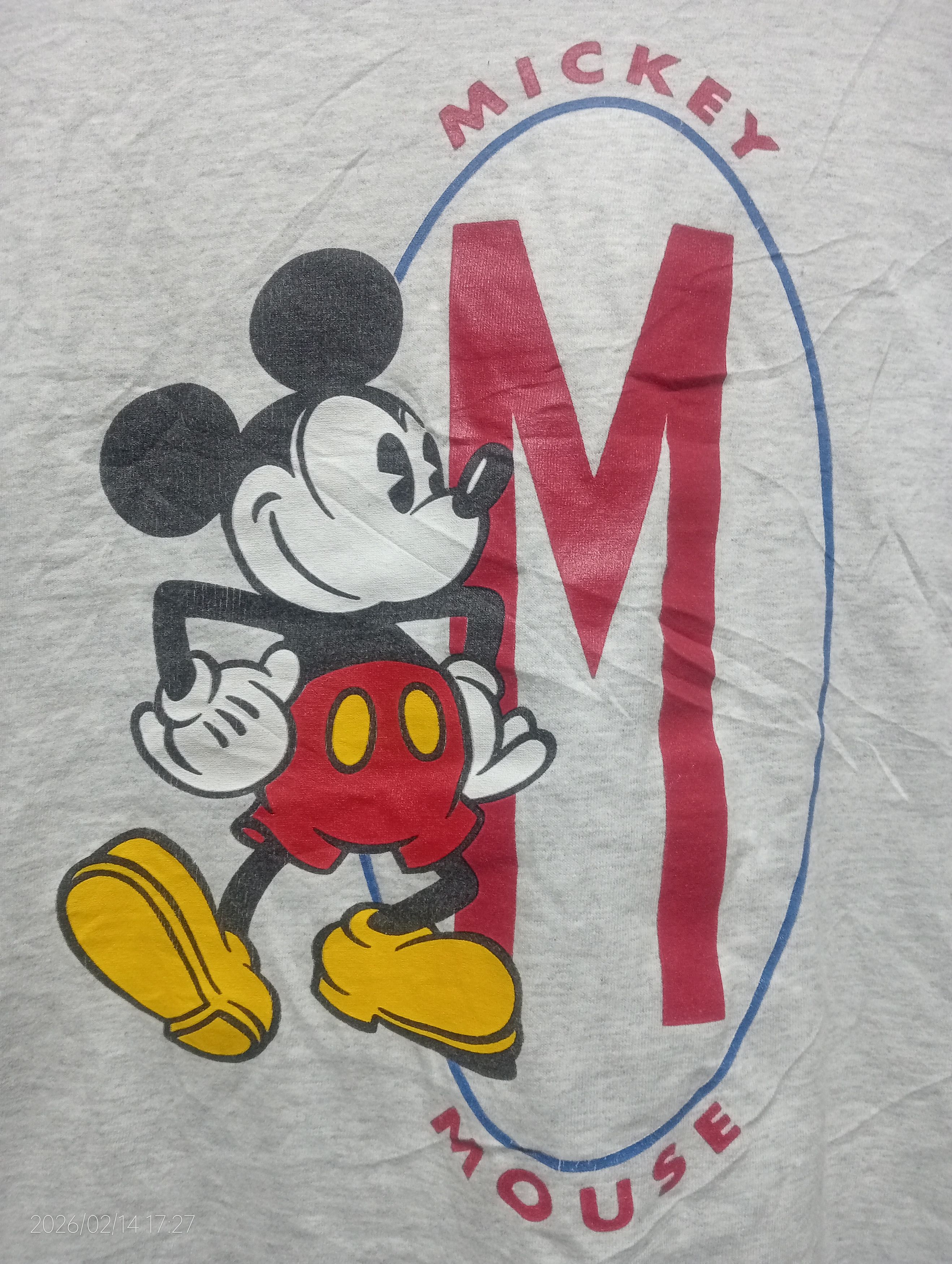 Mickey Mouse VTG 90s Single Stitch The Disney Store Mickey Mouse Tees USA Size US M / EU 48-50 / 2 - 5 Thumbnail