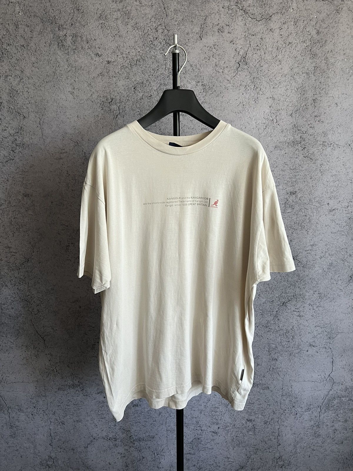 Kangol Crazy Y2K 2000s Kangol T-Shirt Vintage Tee Size US L / EU 52-54 / 3 - 8 Thumbnail