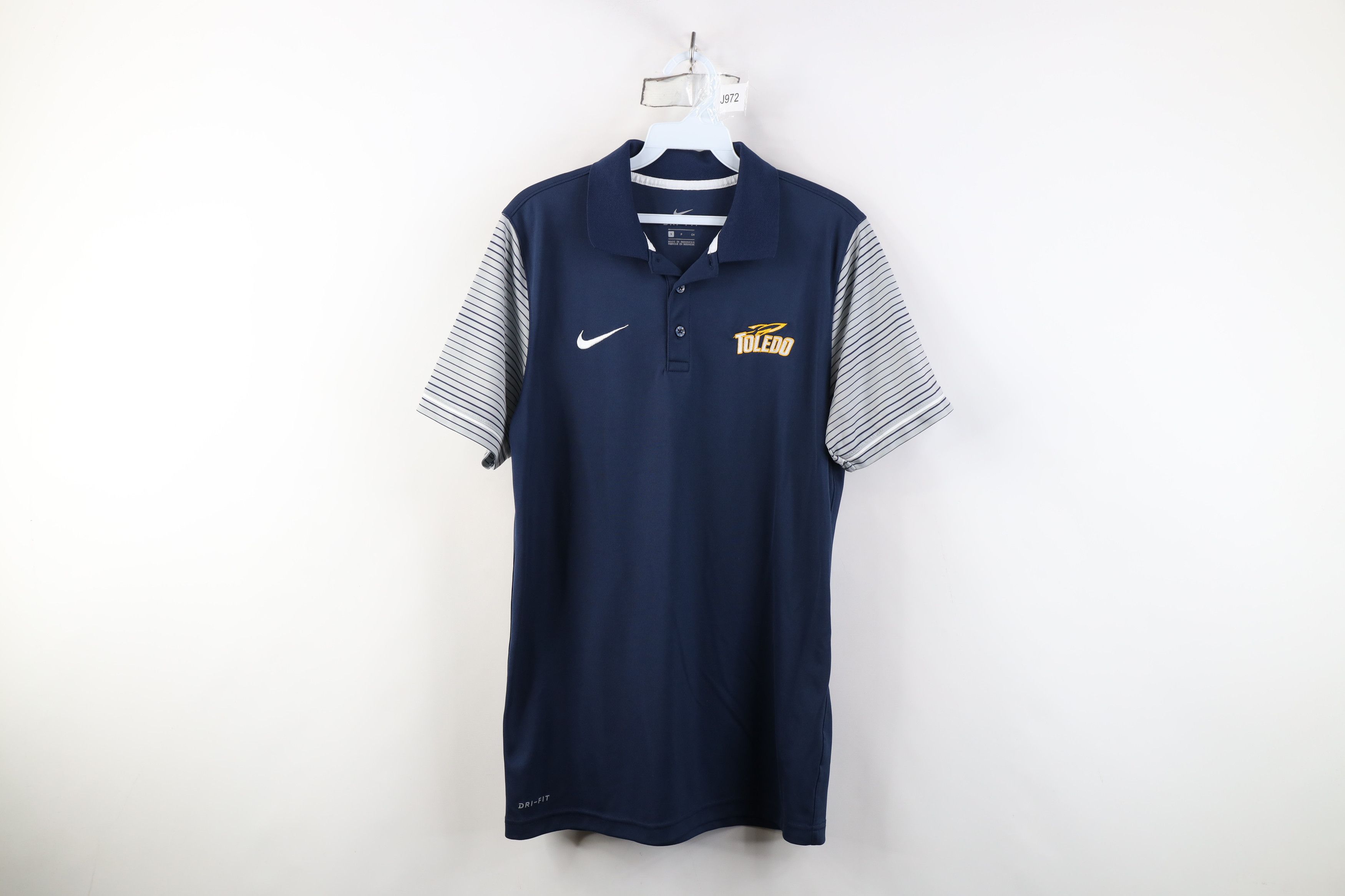 Nike Nike University of Toledo Football Golf Polo Shirt Blue Size US S / EU 44-46 / 1 - 1 Thumbnail