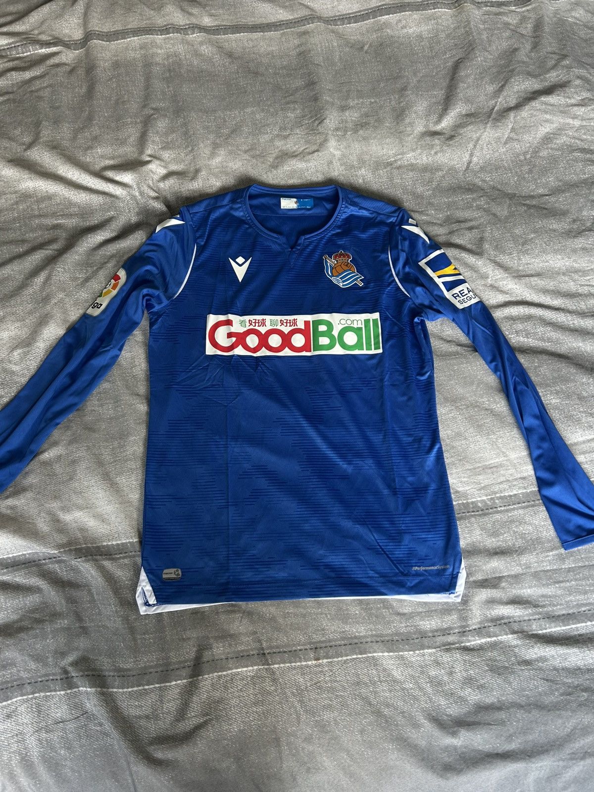 Macron Real Sociedad 19/20 GK shirt Size US S / EU 44-46 / 1 - 1 Thumbnail