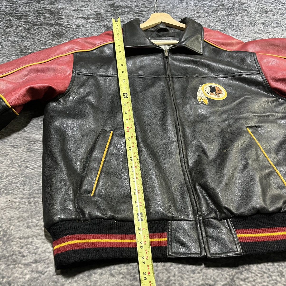 NFL Vintage Washington Redskins Embroidered G-lll Leather Jacket Size US L / EU 52-54 / 3 - 19 Thumbnail