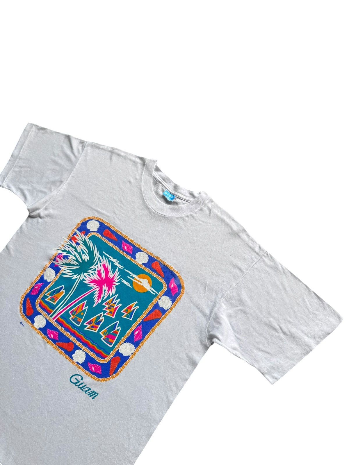 Fruit Of The Loom Vintage Guam Size US L / EU 52-54 / 3 - 2 Thumbnail