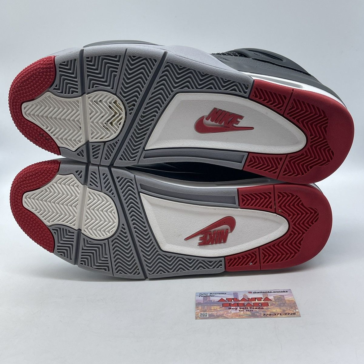 Jordan Brand Air Jordan 4 bred reimagined Size US 12.5 / EU 45-46 - 7 Thumbnail