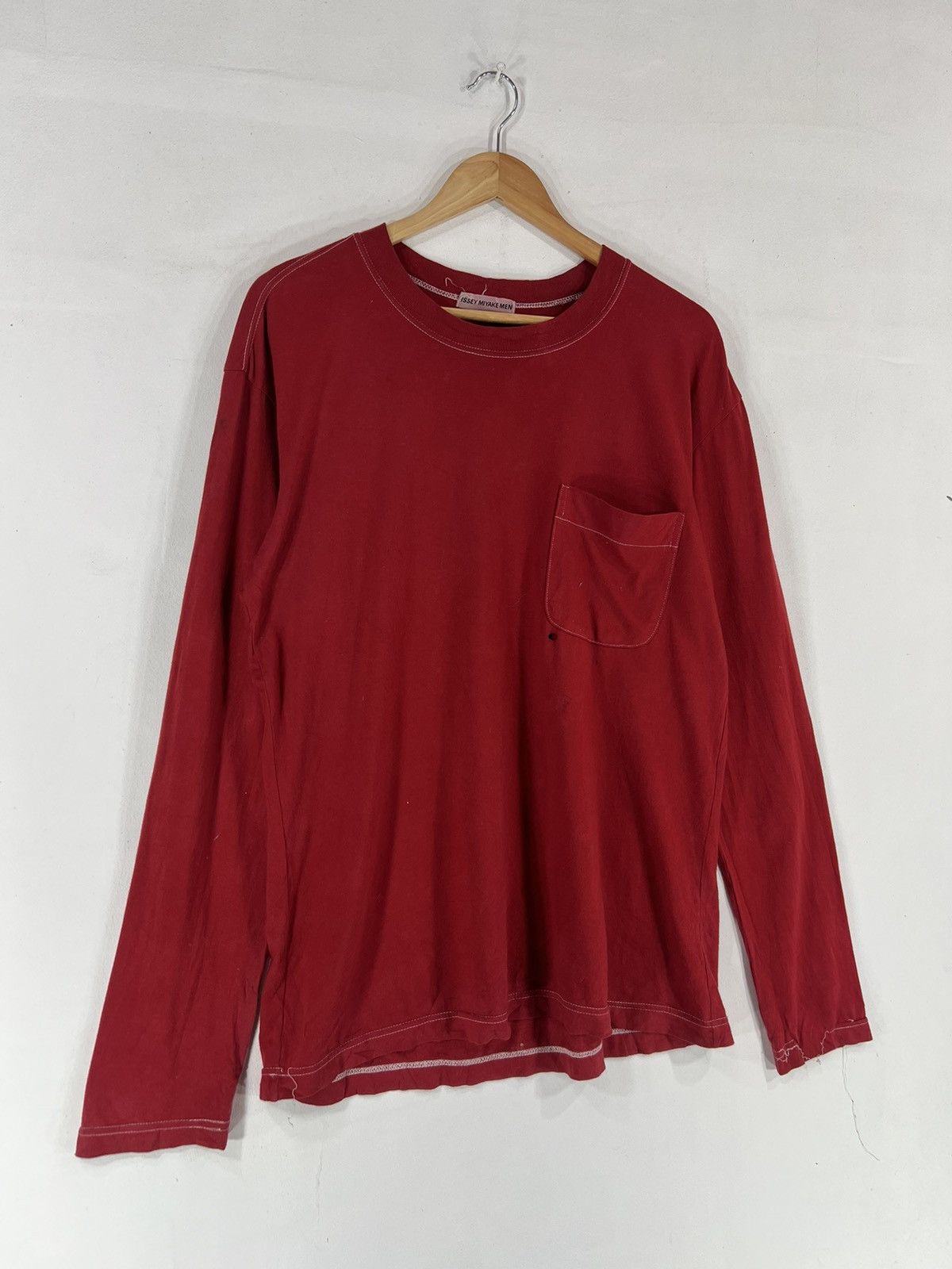 Issey Miyake Vintage Issey Miyake Longsleeves Tshirt Size US L / EU 52-54 / 3 - 10 Thumbnail